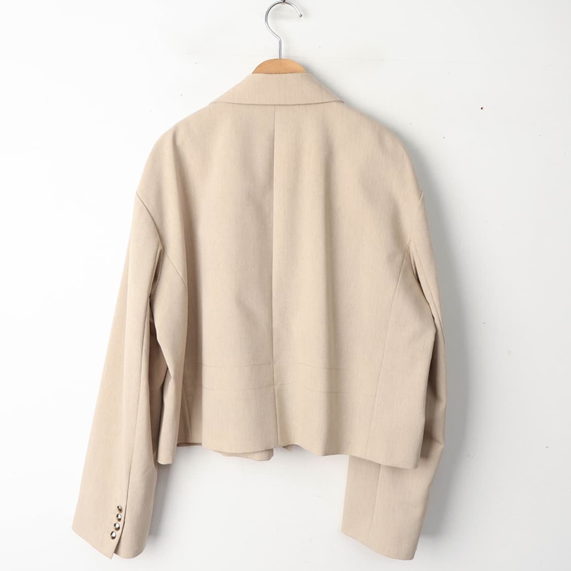 55/시스템 울 블렌드 크롭 재킷 상품이미지2