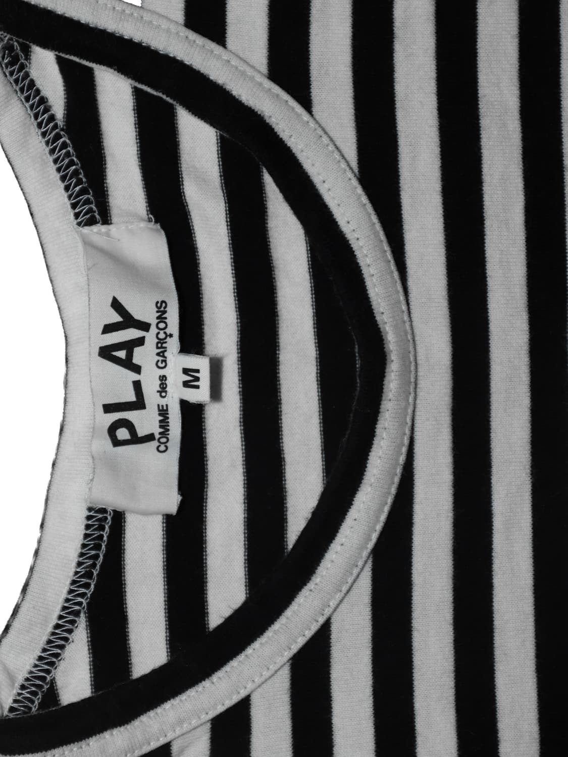 [정품]꼼데가르송 스트라이프 긴팔 티셔츠 상품이미지2