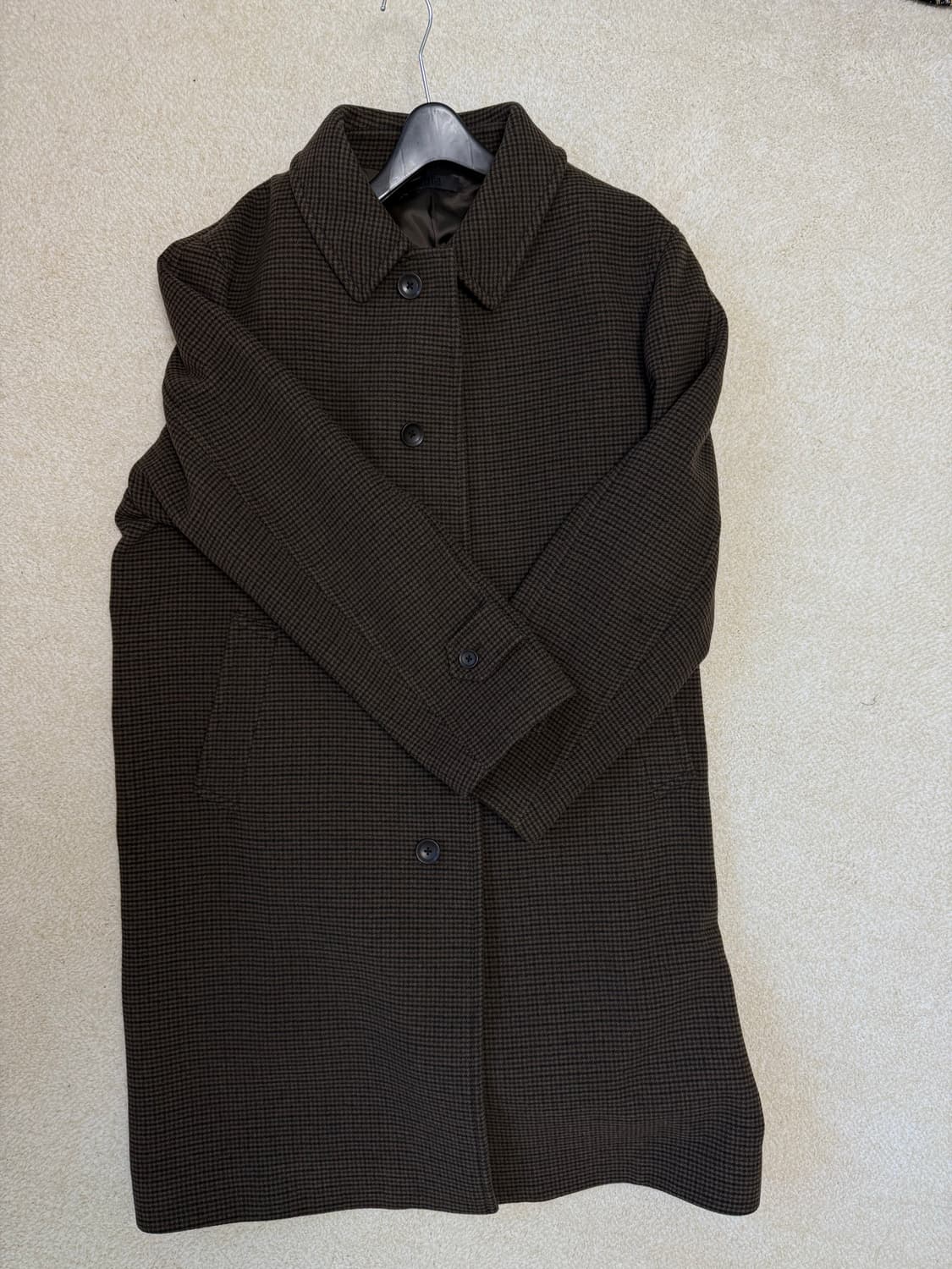 24fw 유니클로 발마칸 브라운 상품이미지1