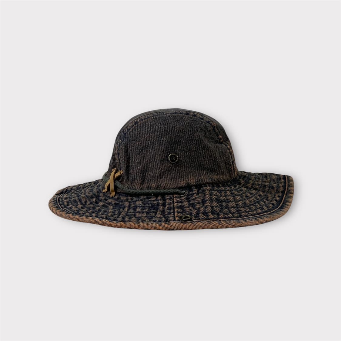 캉골 빈티지 데님 워시드 버킷햇 (1745) 상품이미지4