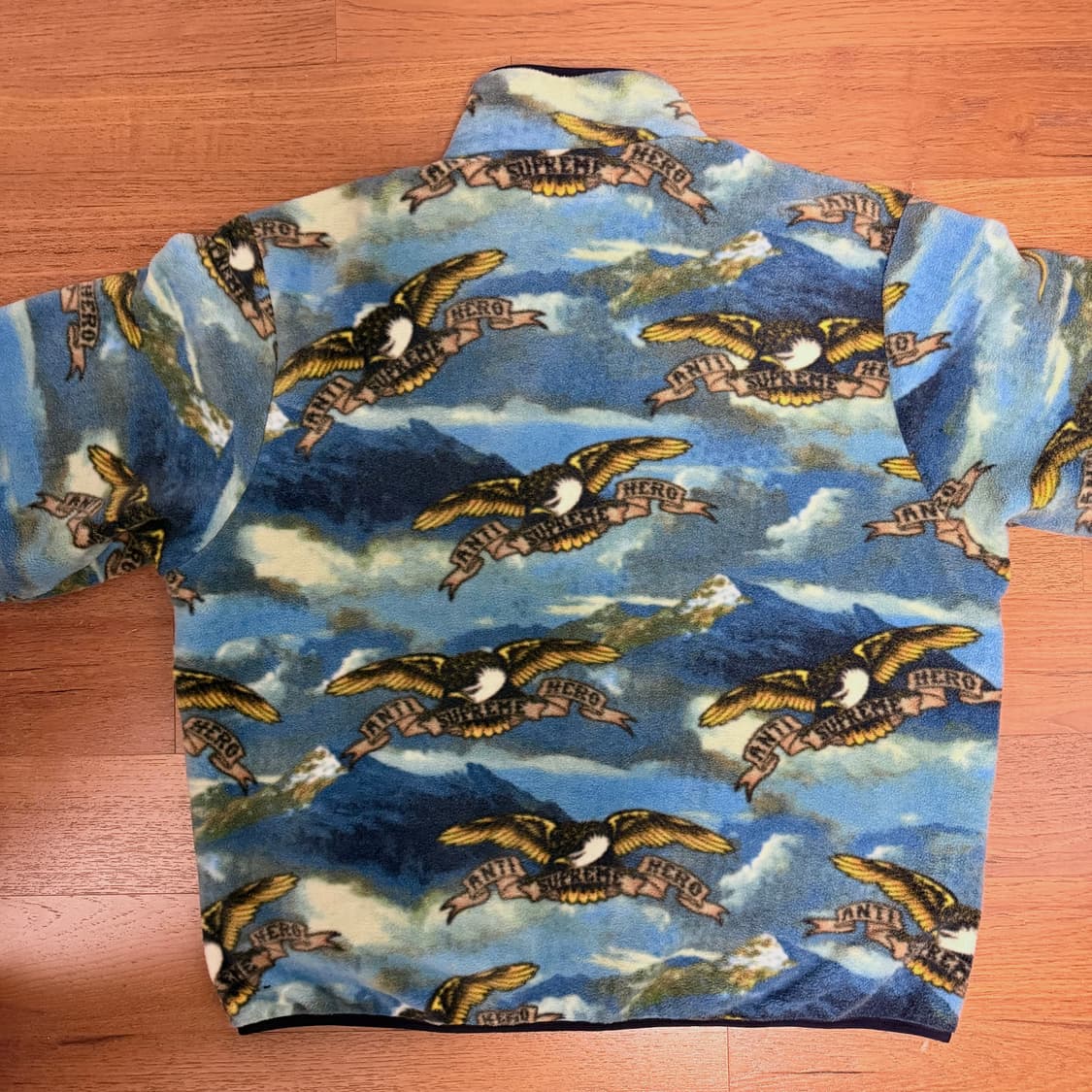 슈프림 & 안티히어로 플리스 자켓 xl 상품이미지3