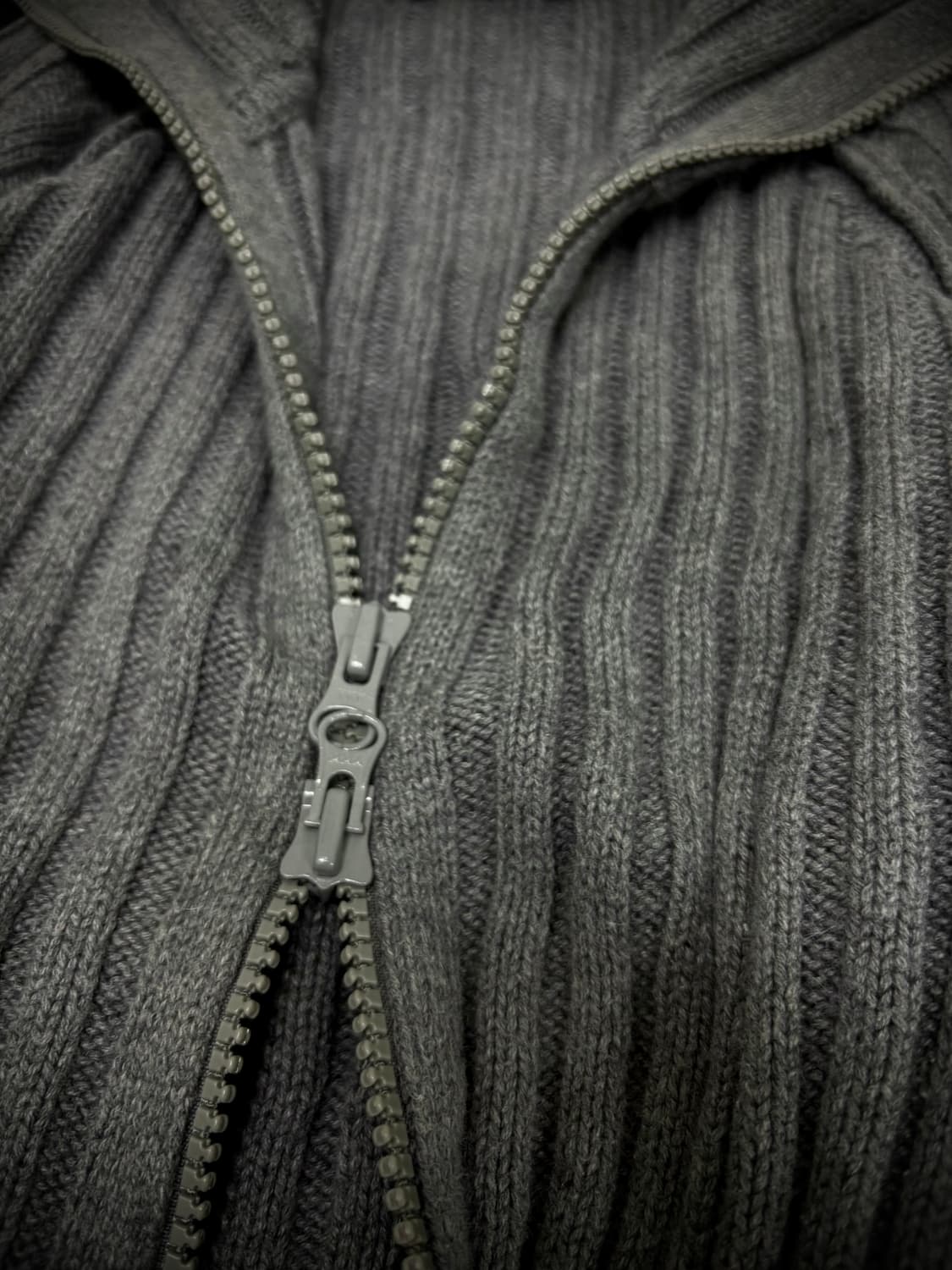 “BACK NUMBER” Chic Mood Grey Knit 2-way  상품이미지3