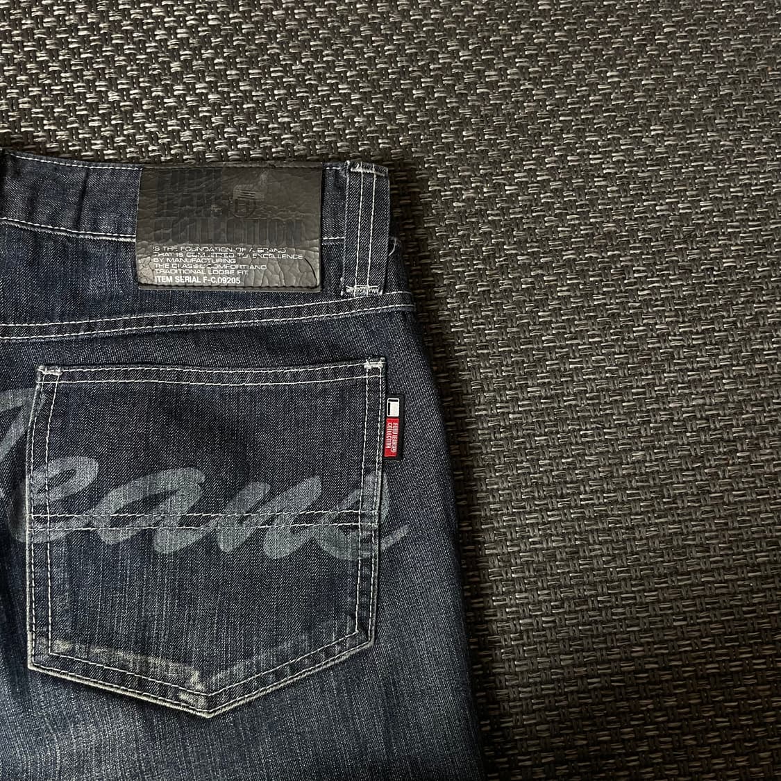 (32) 후부 올드스쿨 쿨프린팅 데님 팬츠 상품이미지7