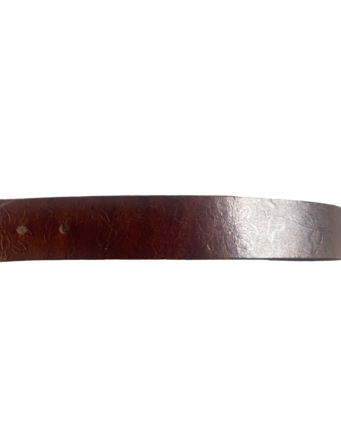 vintage flower leather belt 상품이미지3