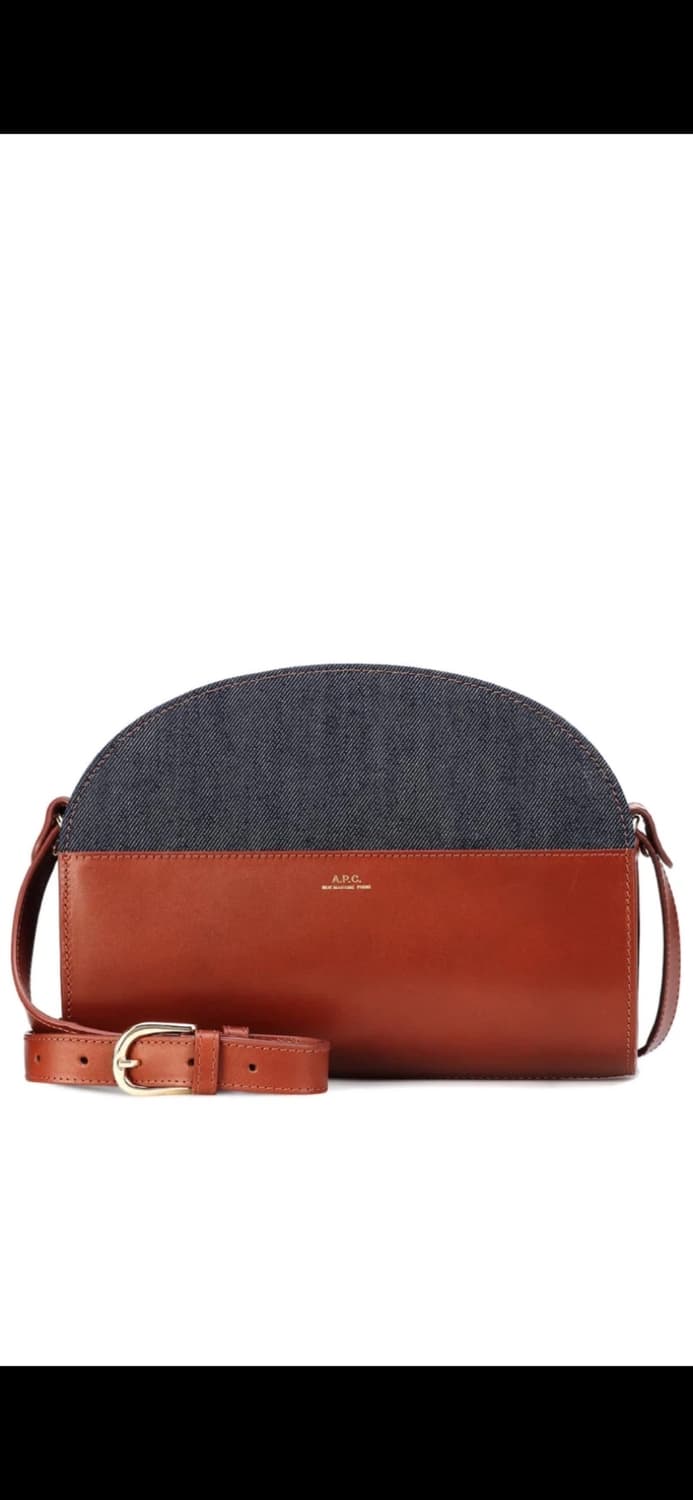 A.P.C. 하프문백 브라운/데님 상품이미지4