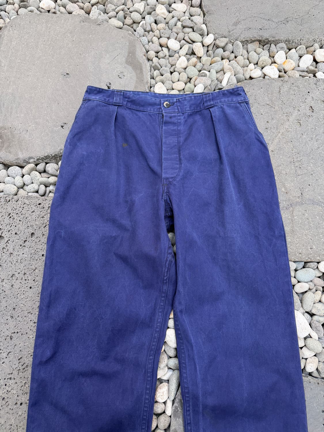 OLD VINTAGE WASHED PURPLE BLUE 프렌치워크팬츠 상품이미지3