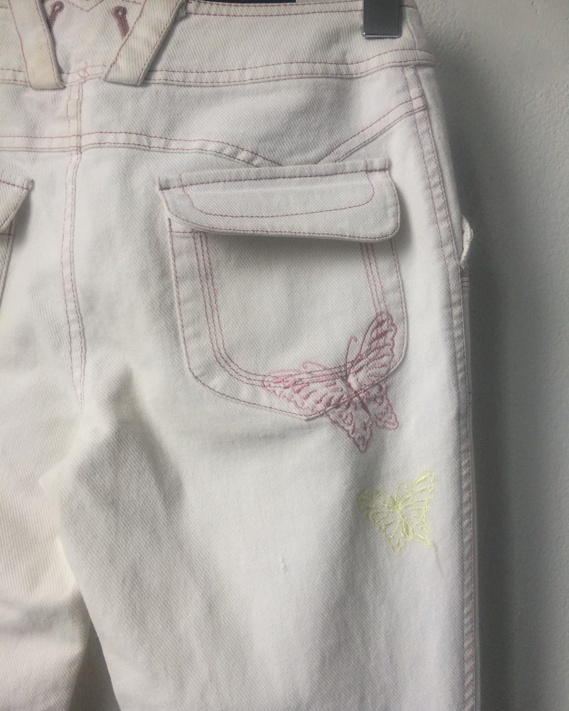 butterfly needle work point pants 상품이미지7