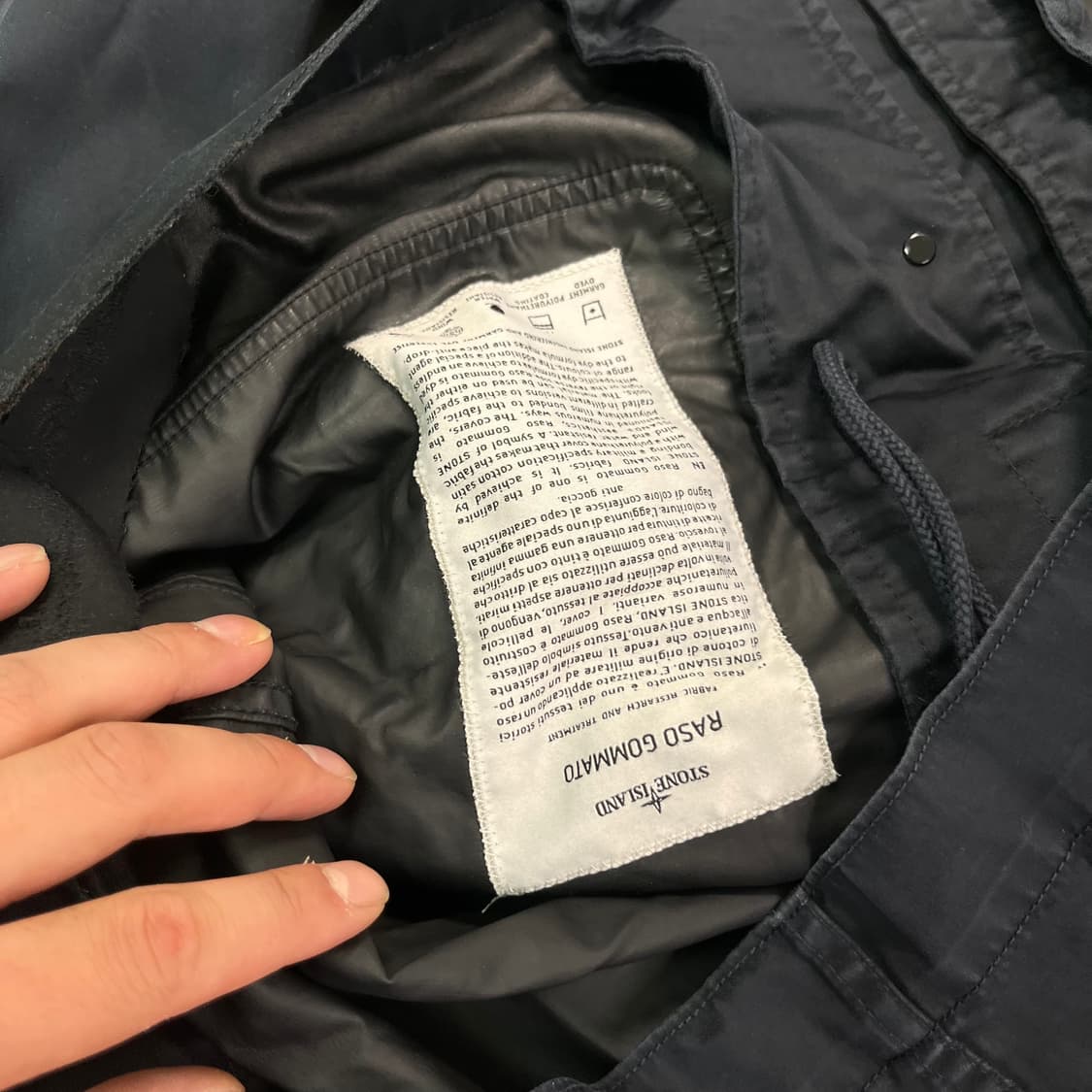 100 스톤아일랜드 무솔라 고마타 롱자켓 상품이미지6