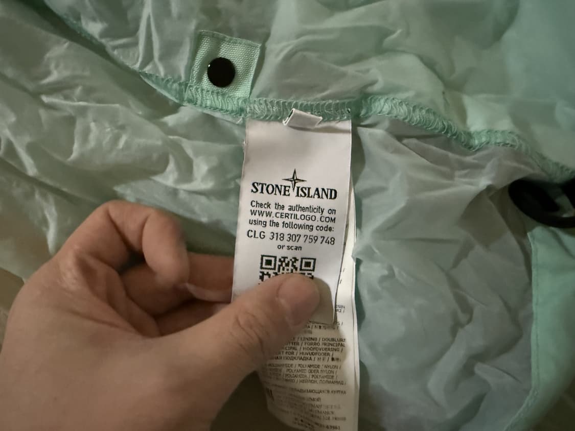 스톤아일랜드 루시도-TC 팩커블 윈드 후드 자켓 상품이미지9