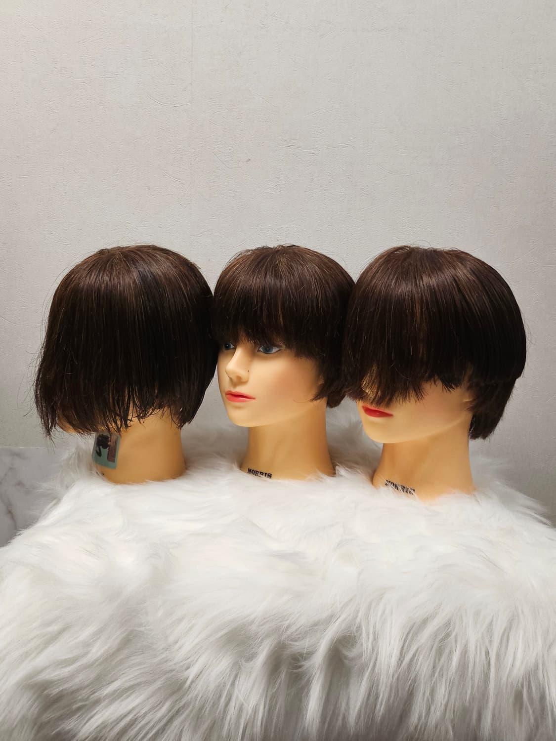 모리스 통가발 남성컷 연습용 포트폴리오 촬영용 상품이미지5