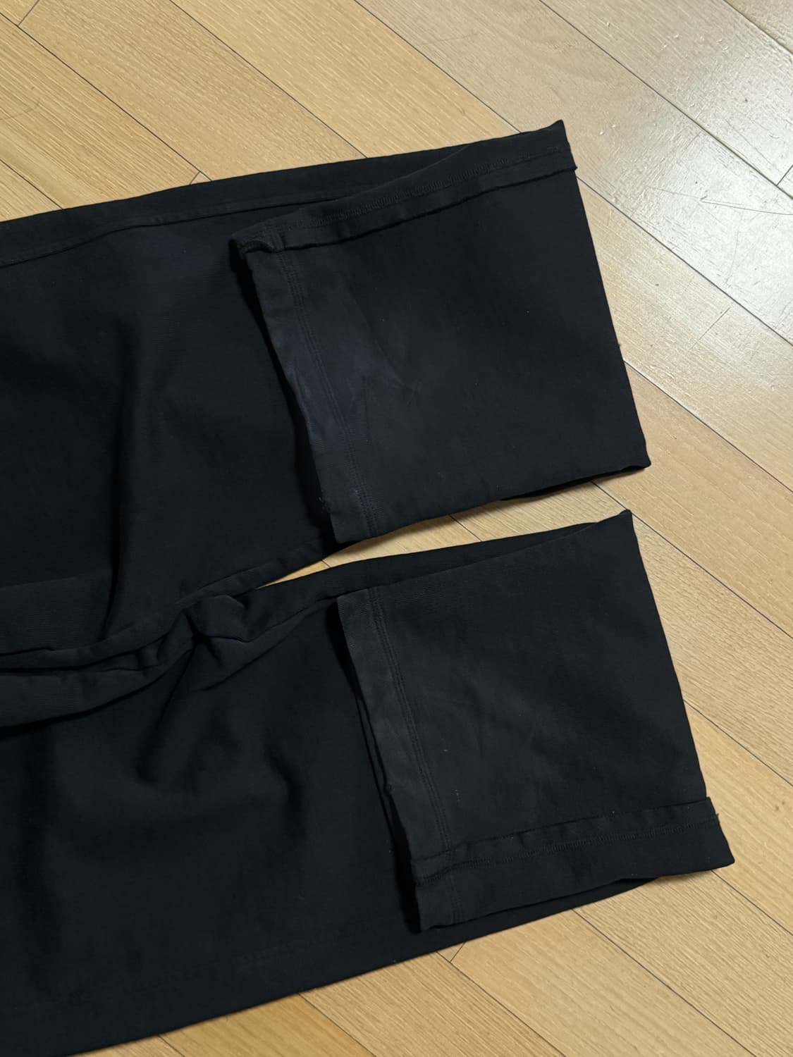 플라스틱프로덕트 스웻팬츠 블랙 s 상품이미지2