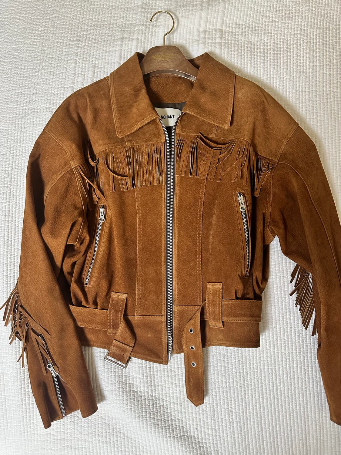 노앙 자켓 스웨이드 M 상품이미지1