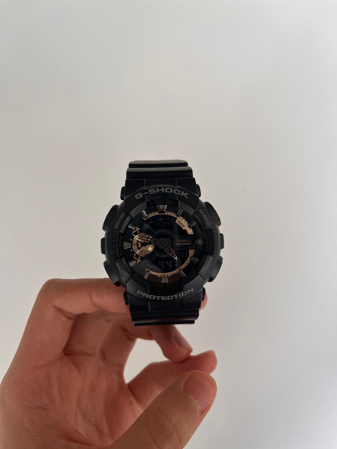 G-shock 블랙 다이얼 레진 남성 시계 상품이미지3