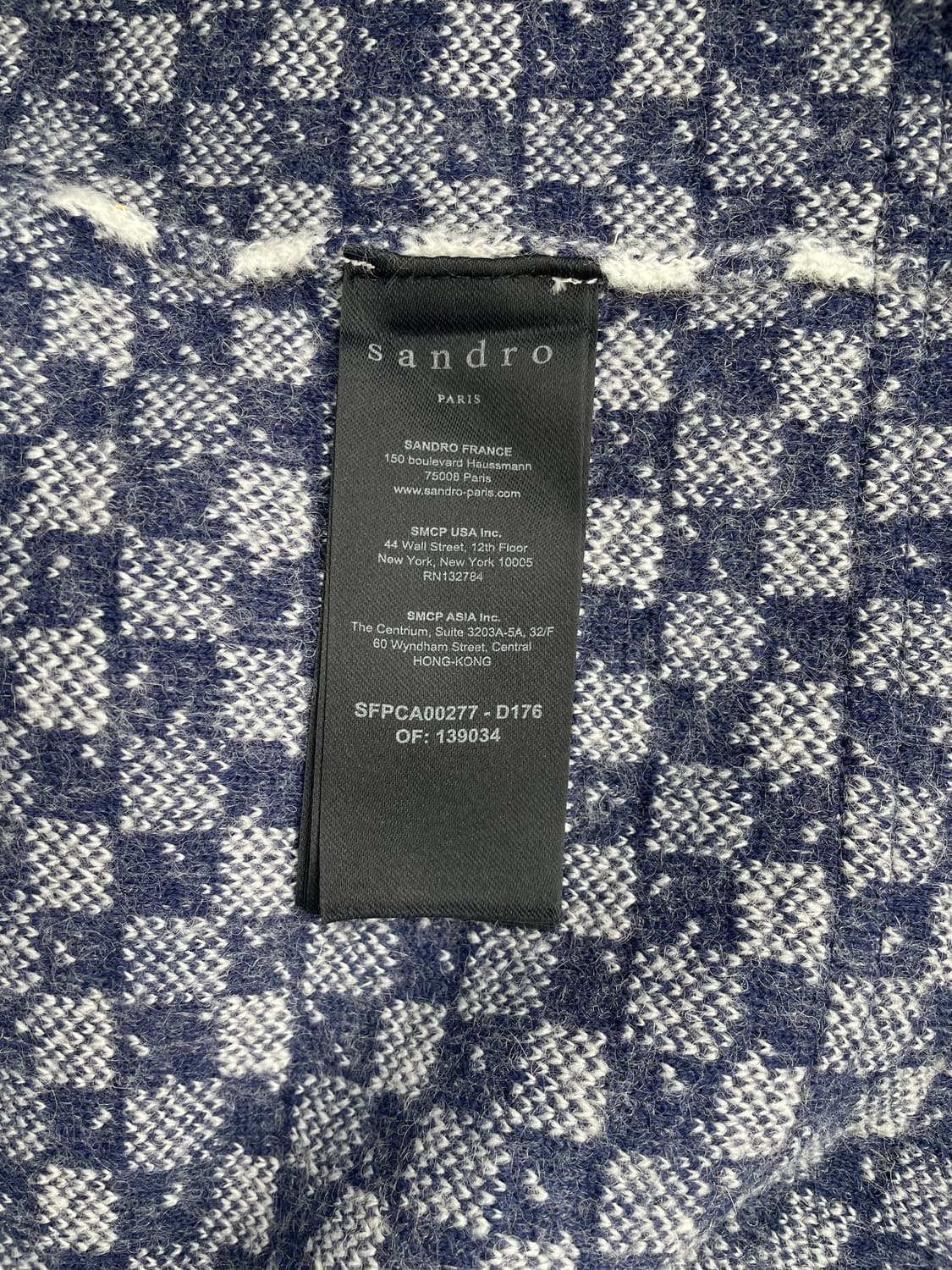 [3] 산드로 자카드 트위드 크롭 자켓 상품이미지9