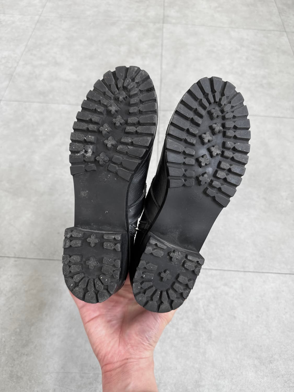 빈티지 스트랩 버클 레더 부츠 상품이미지8