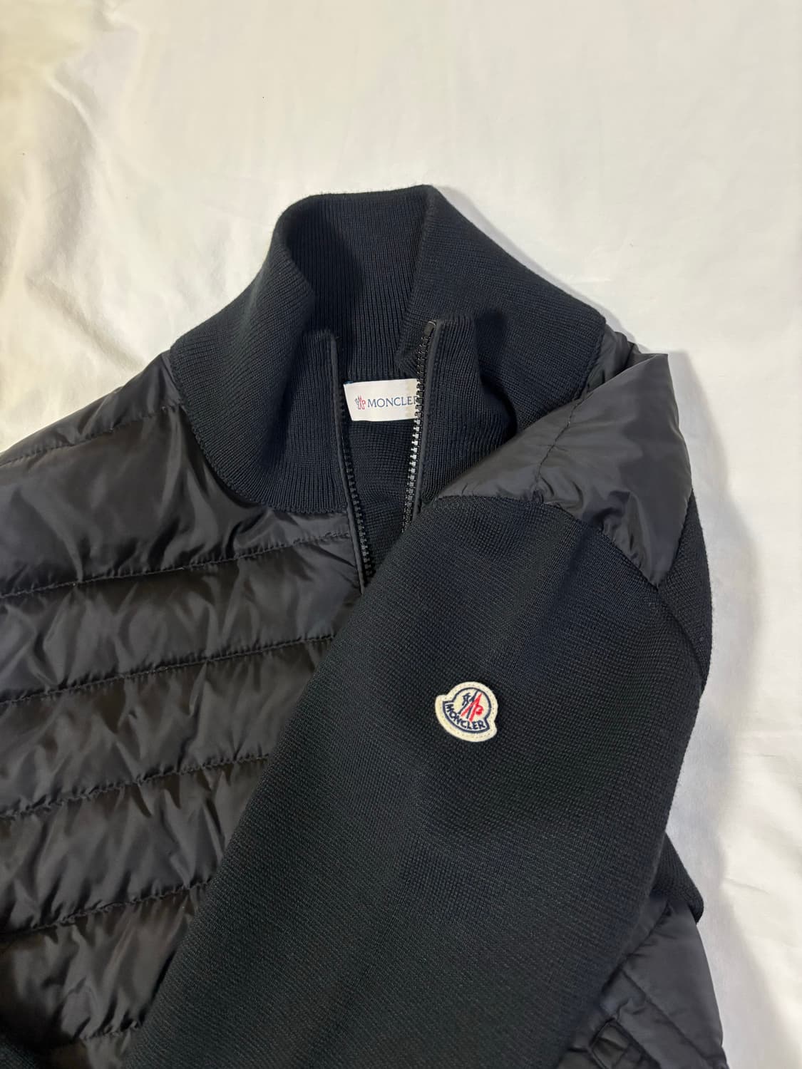 몽클레어 트리콧 니트패딩 M +더스트백 상품이미지3