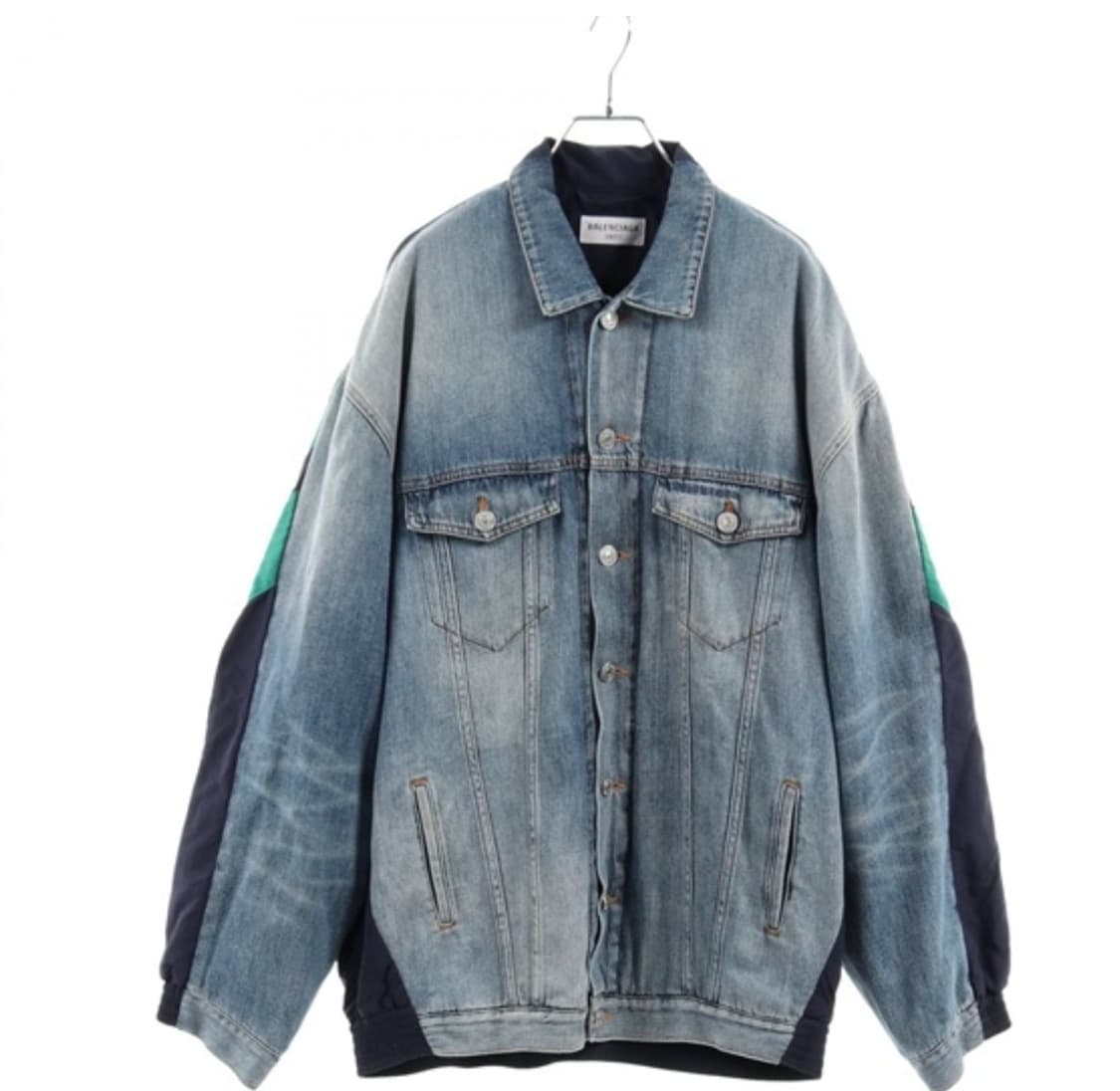 발렌시아가 믹스 데님자켓 상품이미지1