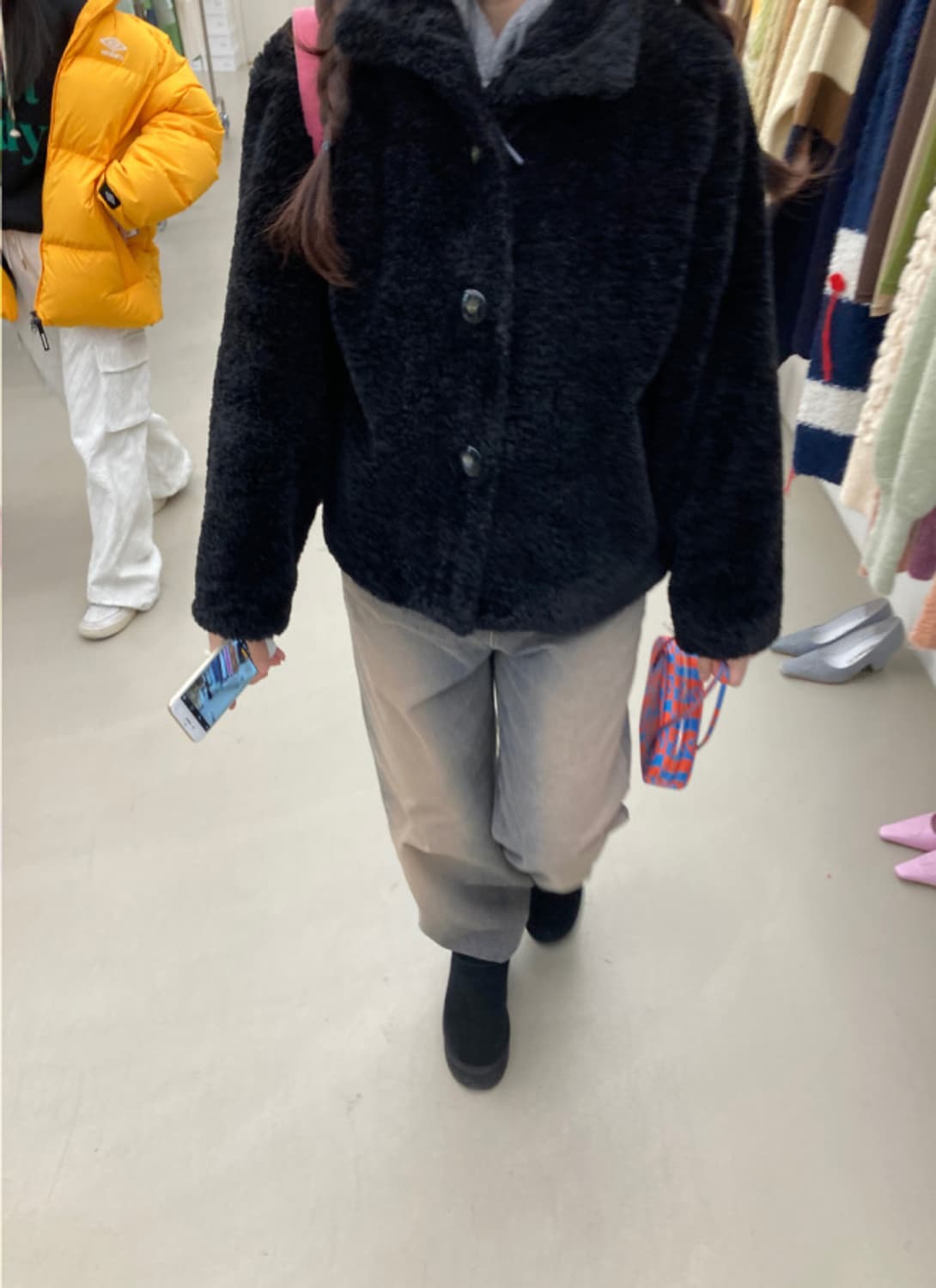 퍼자켓 블랙 상품이미지6