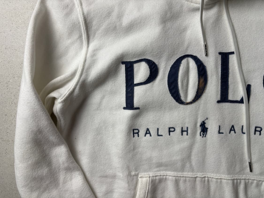 폴로 레터링 후드 상품이미지3
