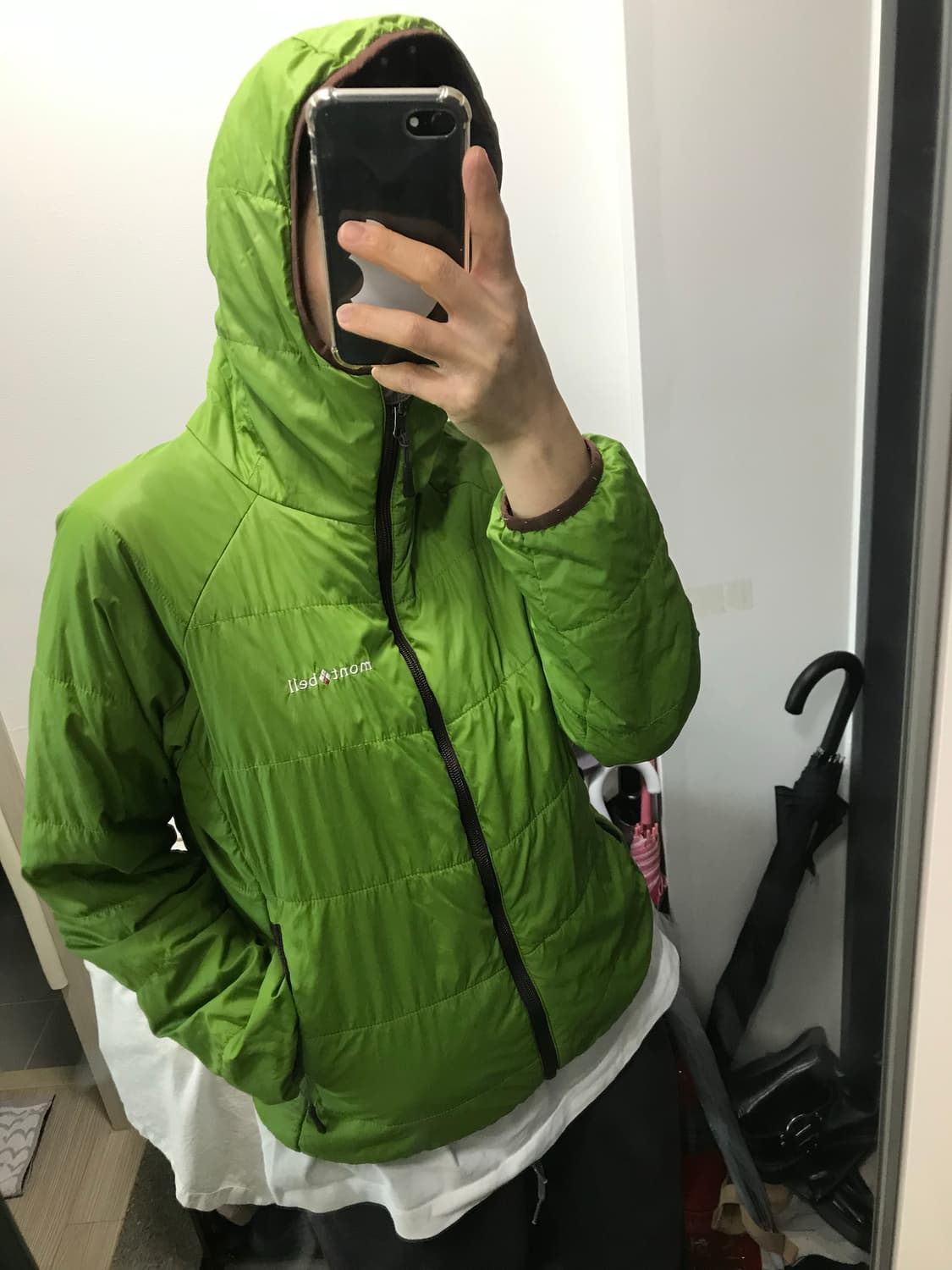 몽벨 리버시블 경량패딩 상품이미지1