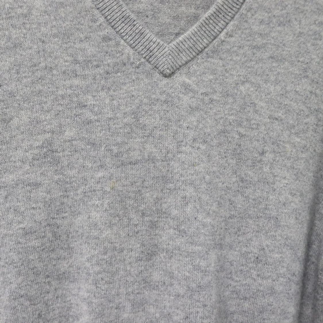 유니클로 캐시미어 그레이 니트 61385 상품이미지7