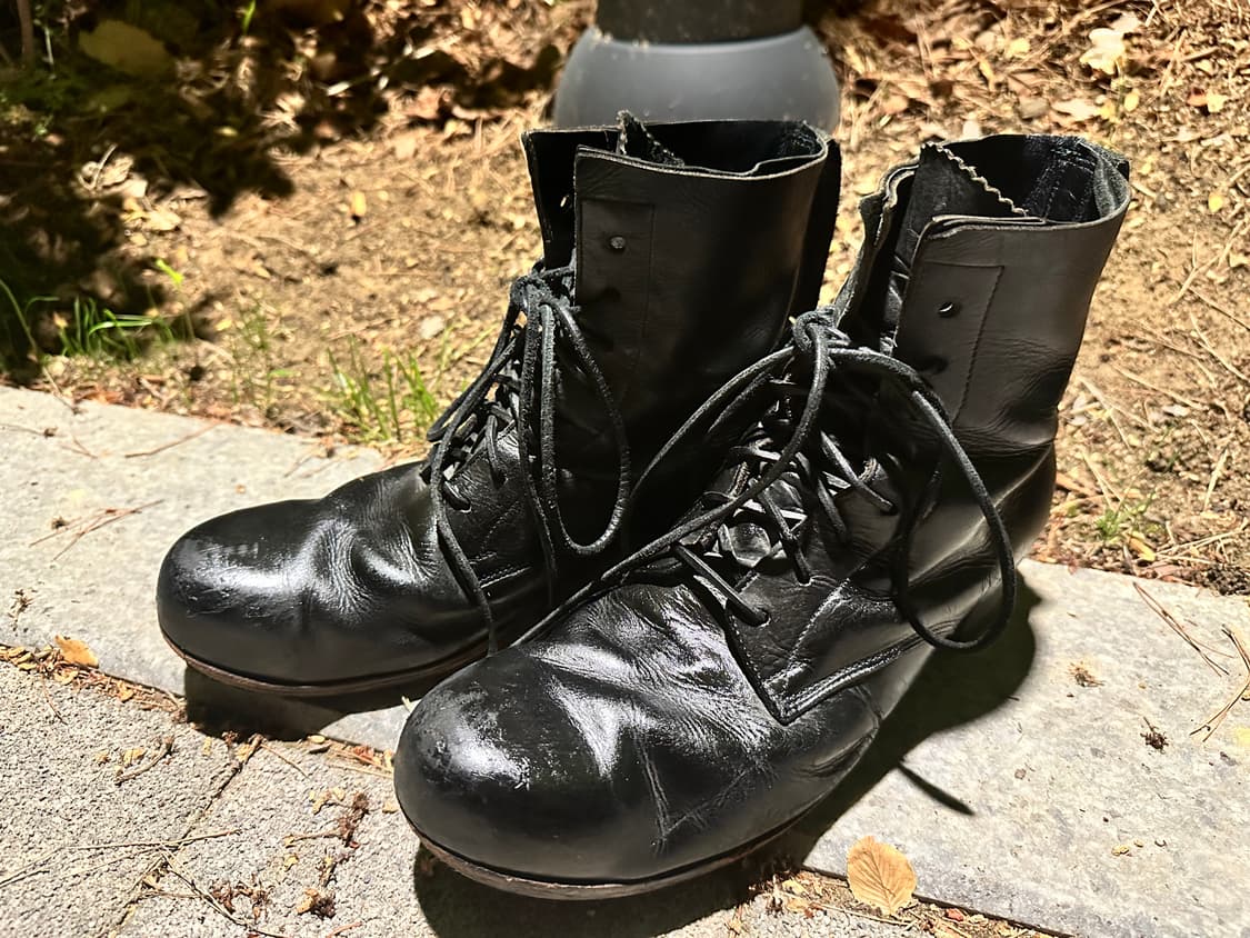 08-09aw 미하라 야스히로 Public Squat 아카이브 컴뱃 부츠 상품이미지4
