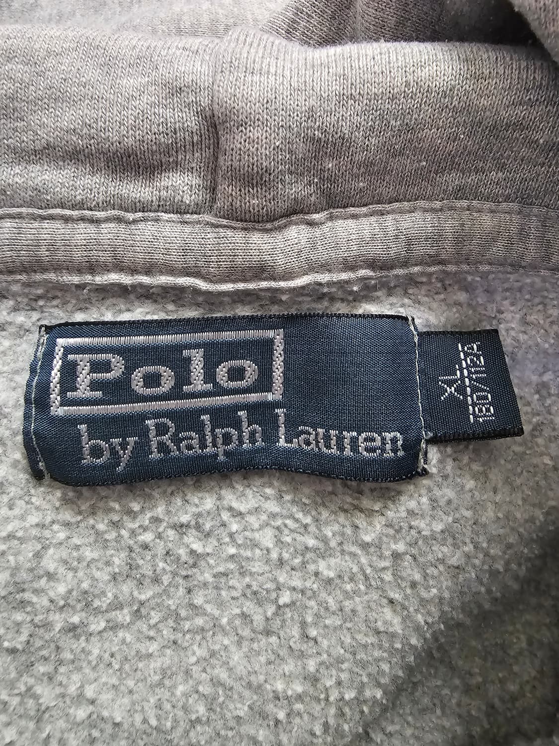 폴로 랄프로렌 그레이 기모후드티 XL 상품이미지3