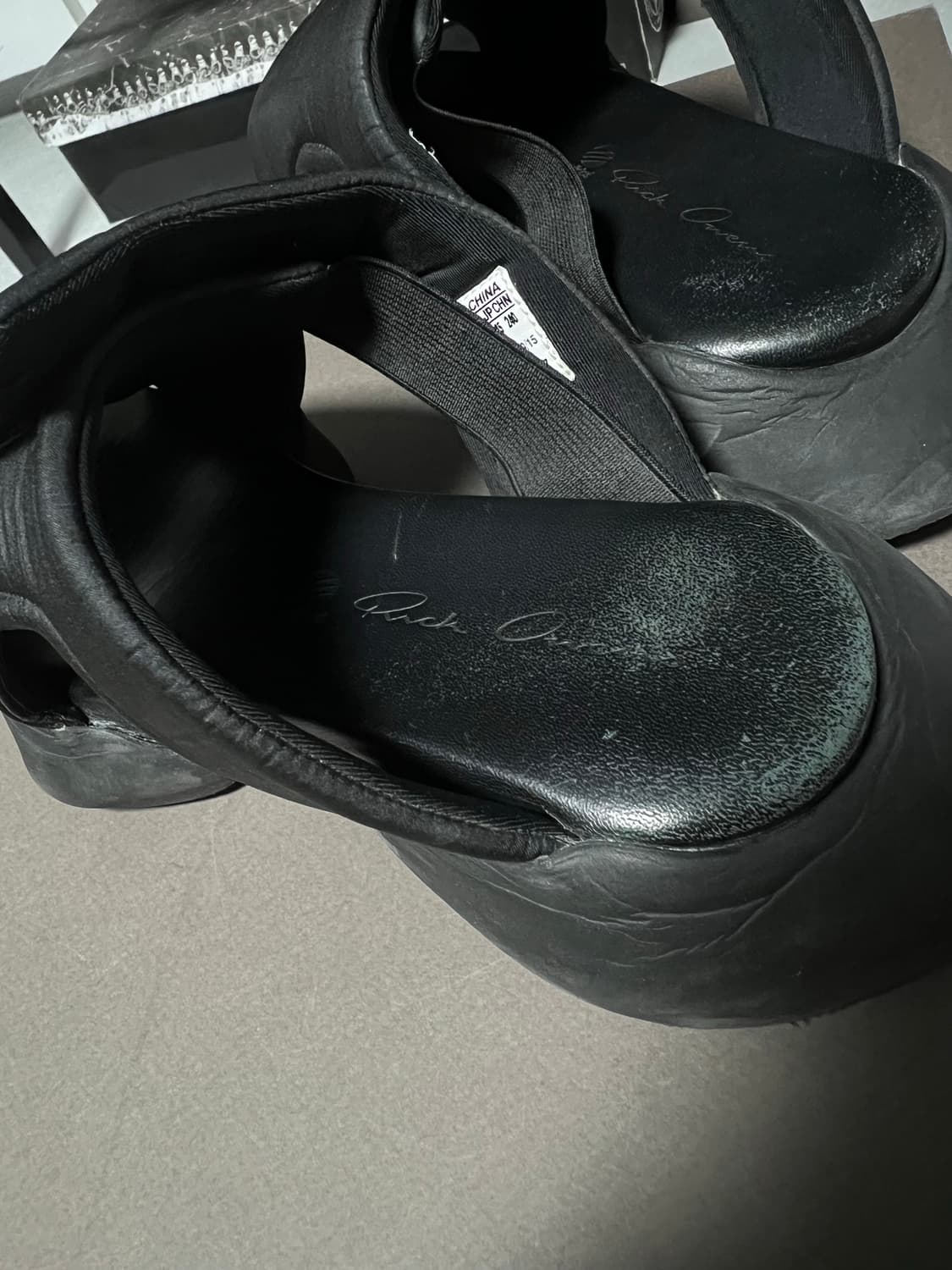 Rickowens X Adidas paded Clog sandals 상품이미지8