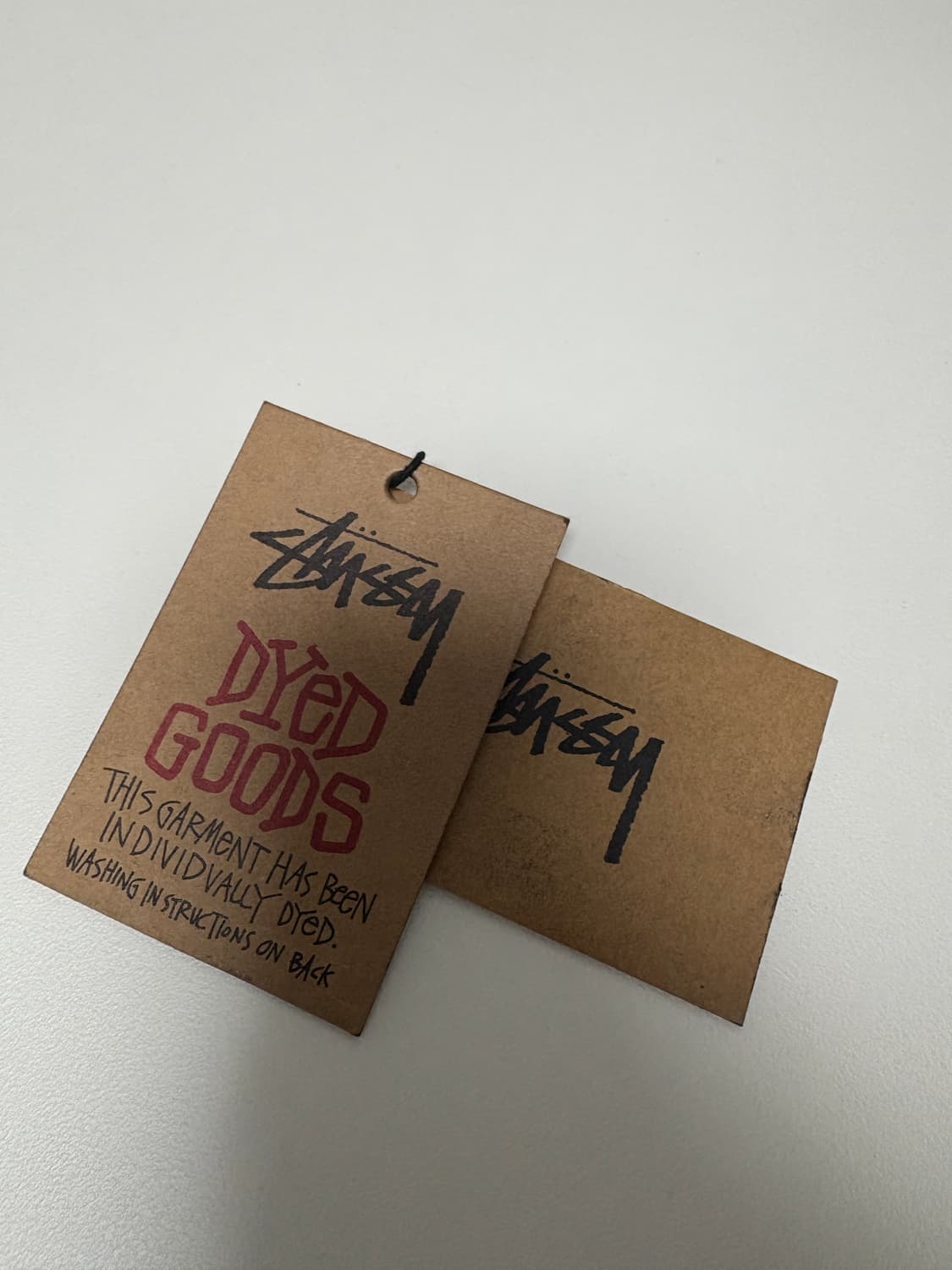 스투시 클래식 진 캔버스 블랙 32 사이즈 (택 있음) 상품이미지6