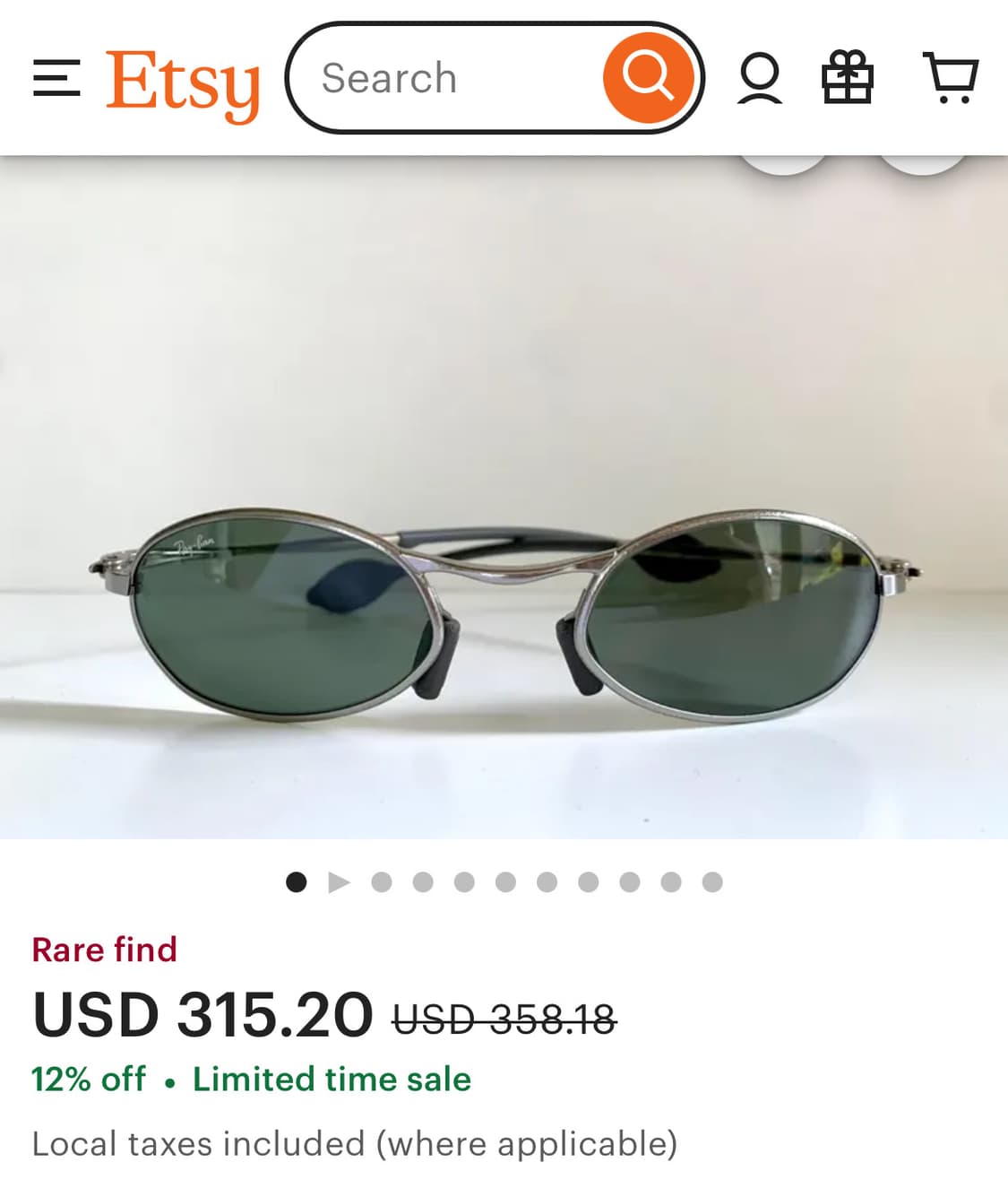 레이밴 B&L 90s 스포츠랩 선글라스 오클리 상품이미지9