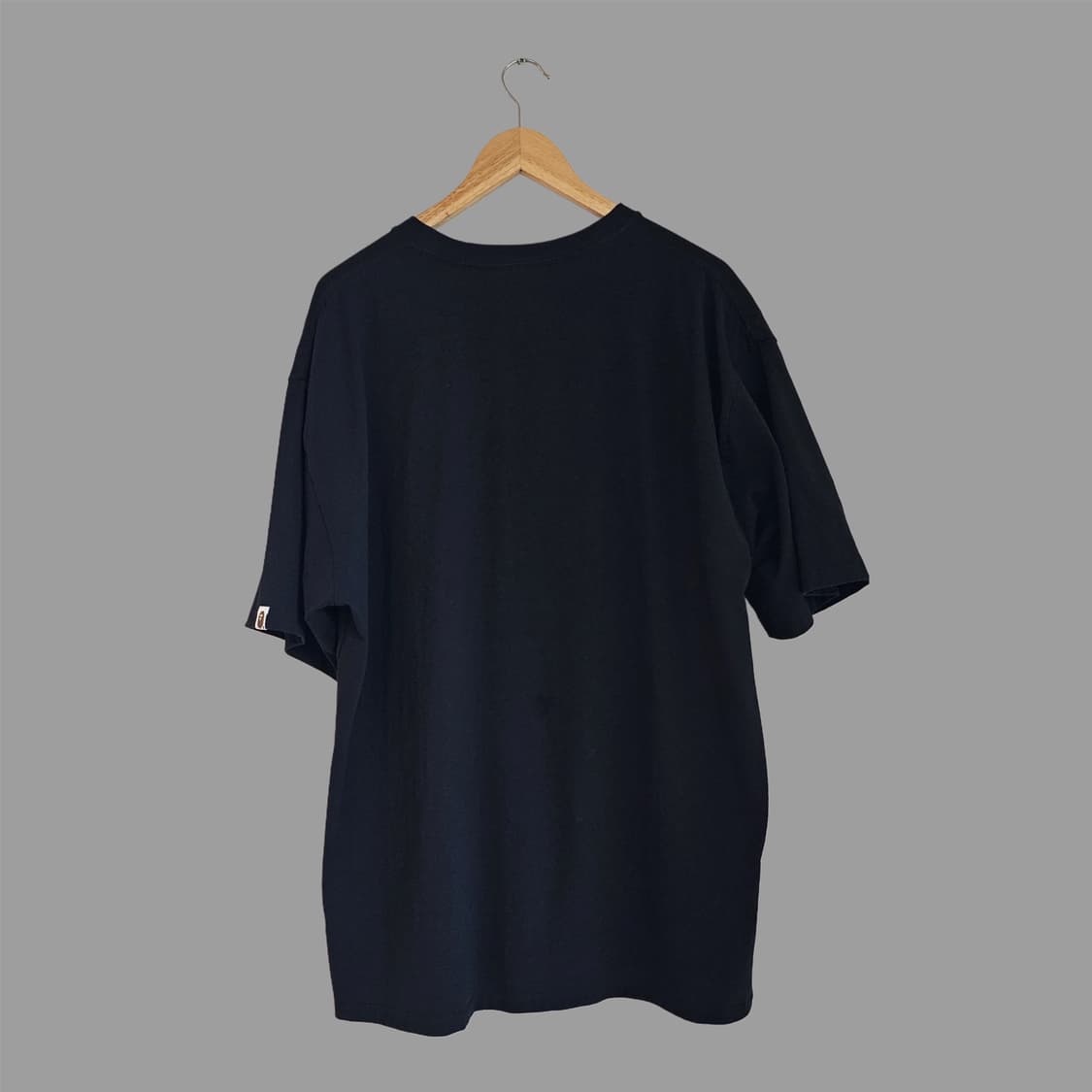 3XL) 베이프 비트맵 빅 베이비 마일로 티셔츠 블랙 상품이미지6