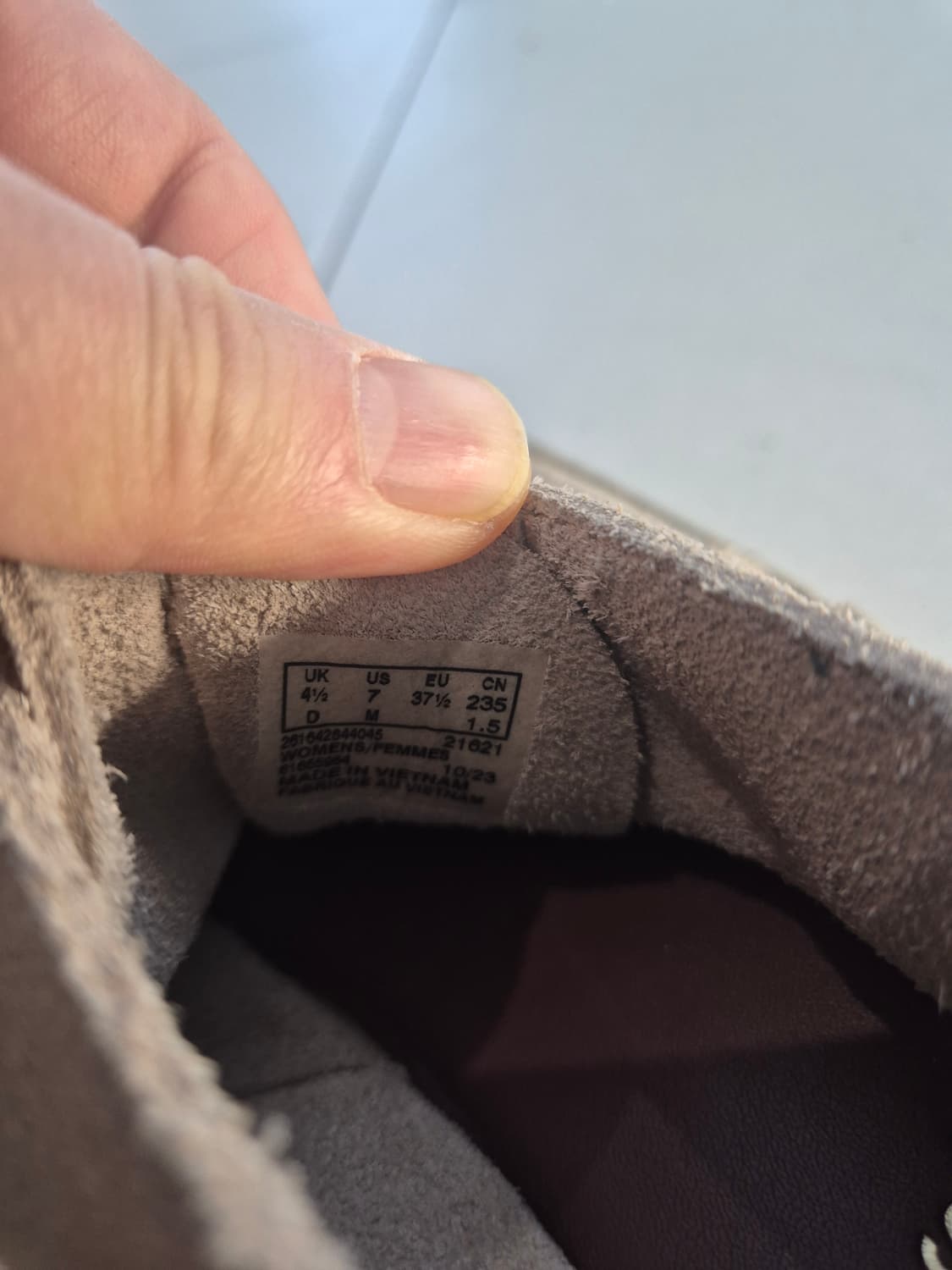 클락스 데저트 샌드 스웨이드 235 상품이미지7