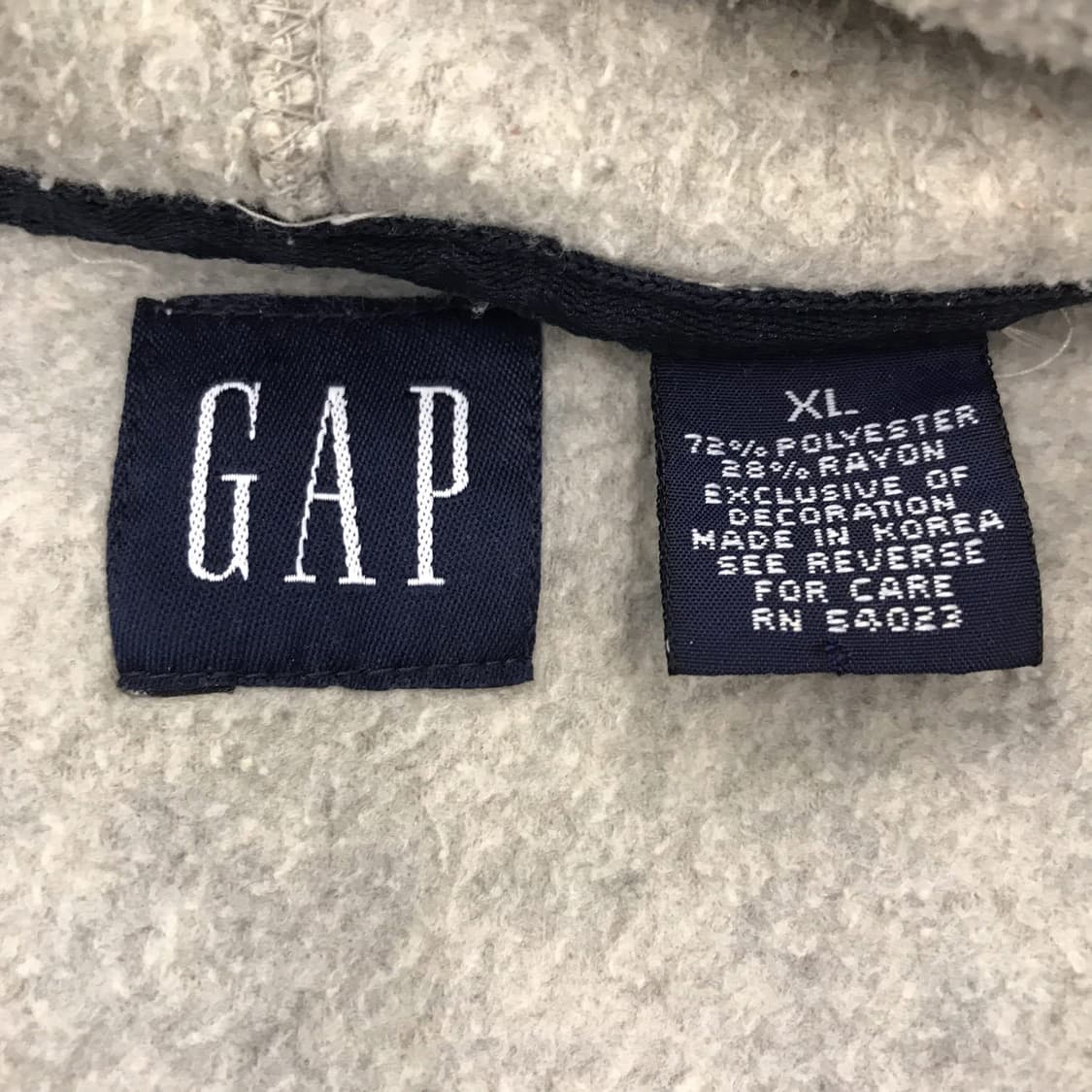 GAP 90s 올드갭 플리스 후드 [XL] 상품이미지5