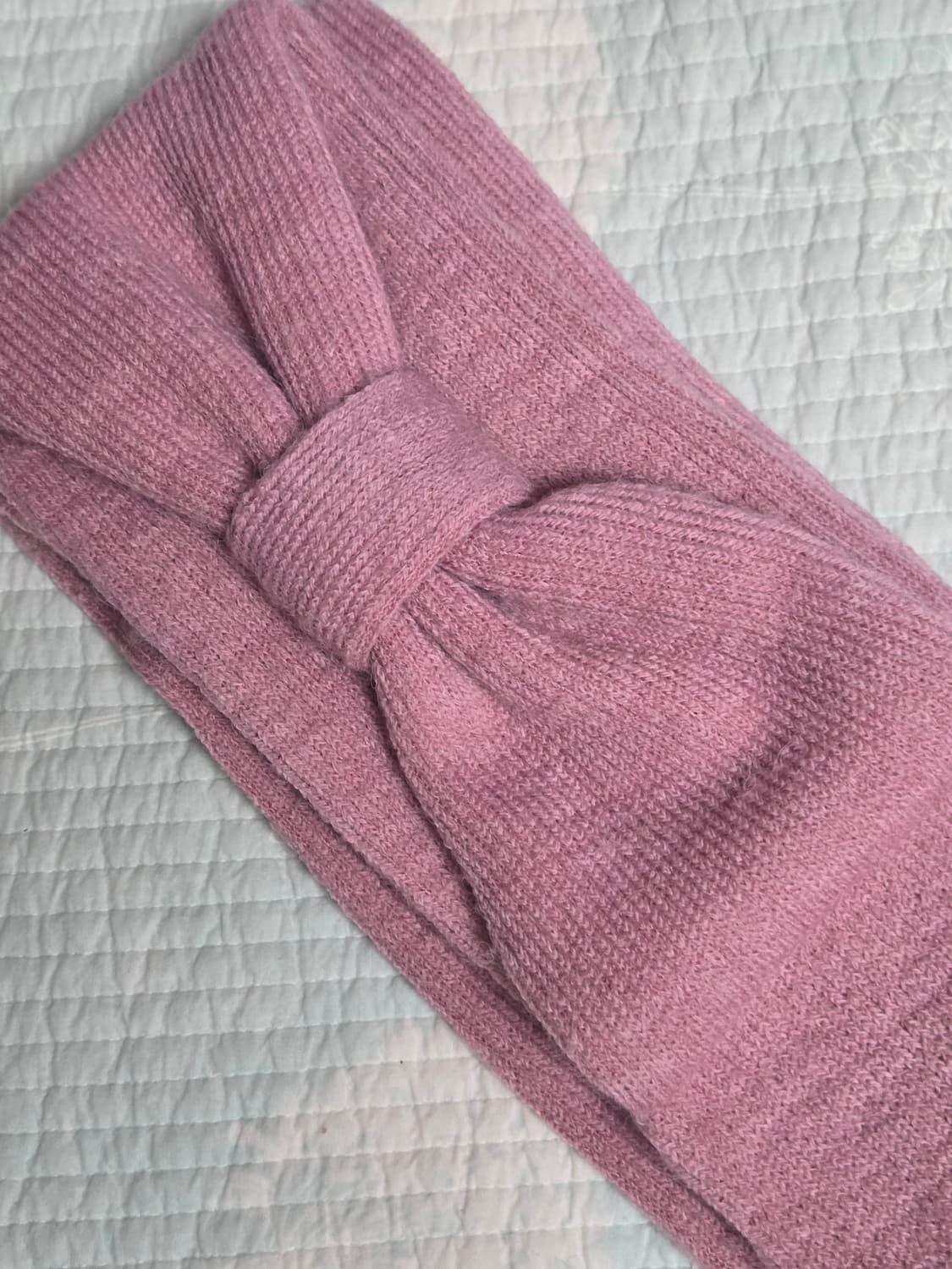 핀쿠노마루 핑크 리본 머플러 상품이미지2