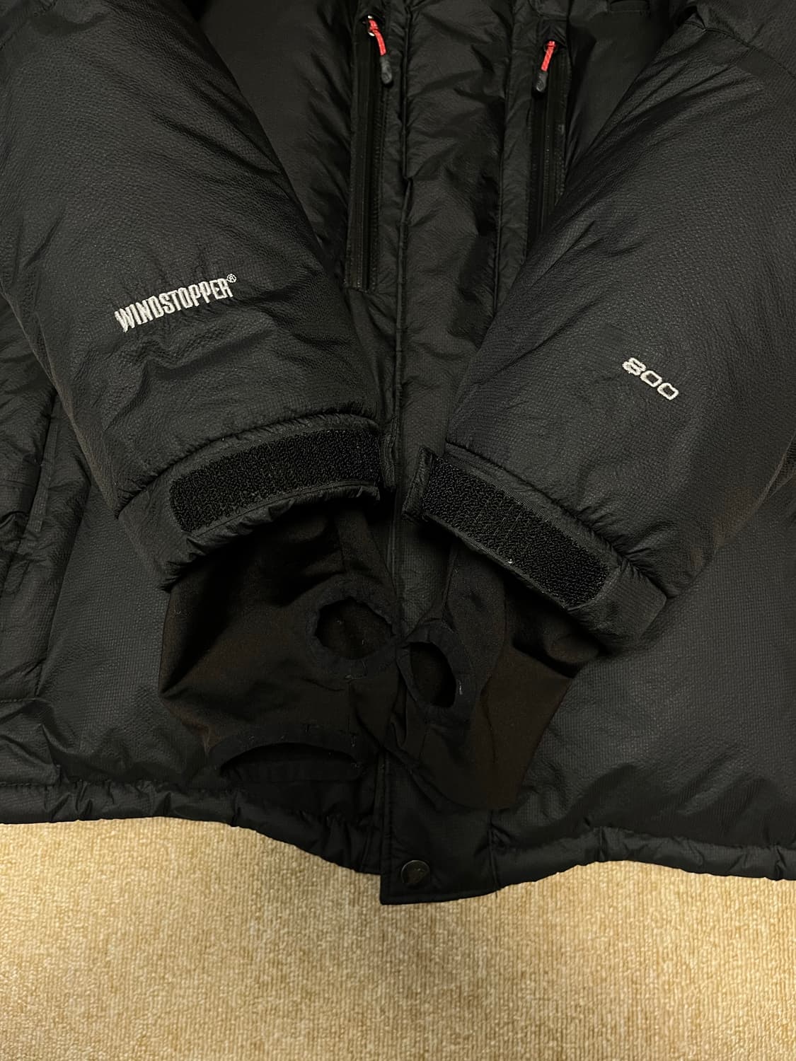 노스페이스 히말라야 대장 블랙 해외M 국내L100 상품이미지6