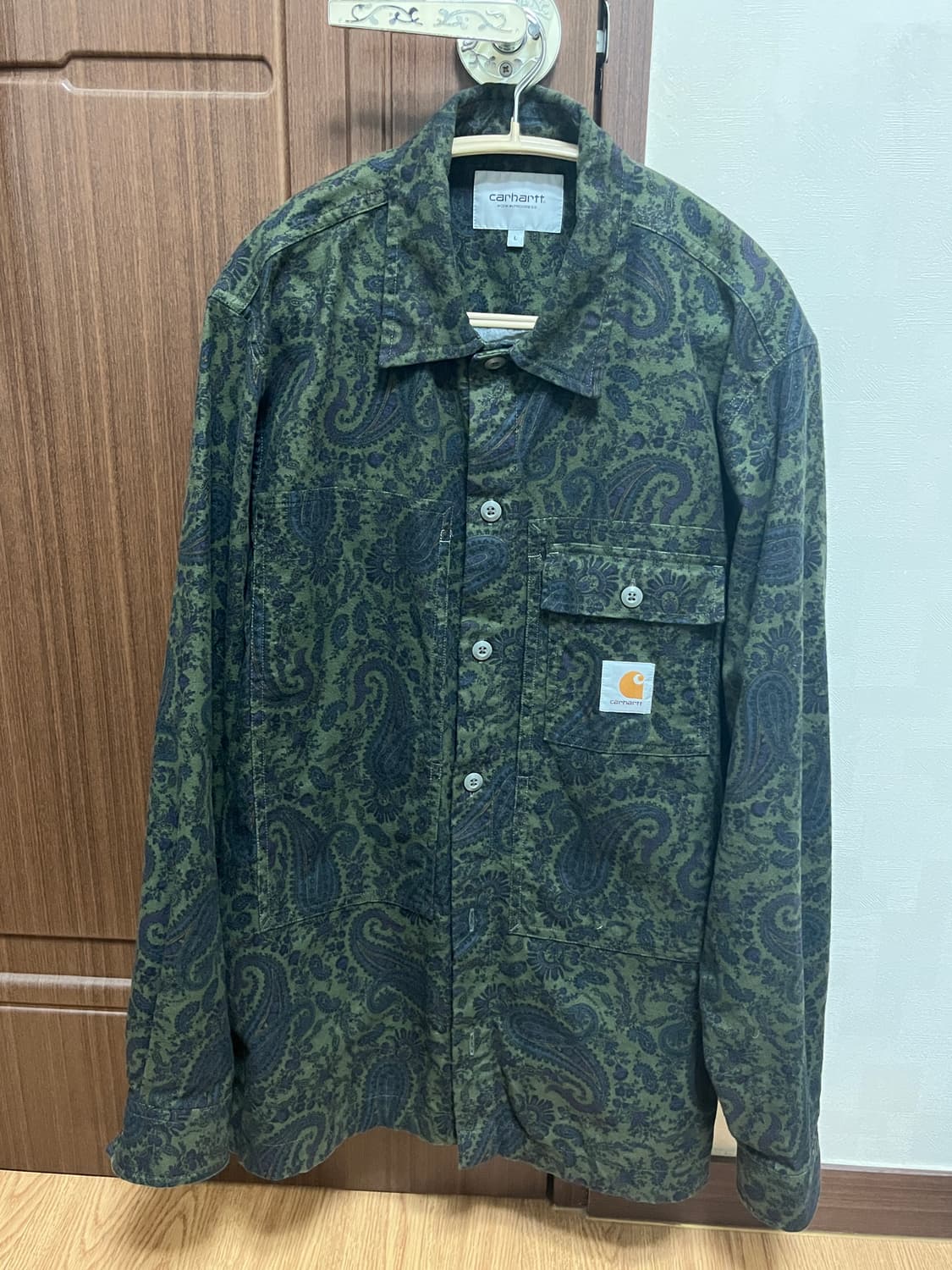 칼하트 WIP 플린트 페이즐리 셔츠 상품이미지2