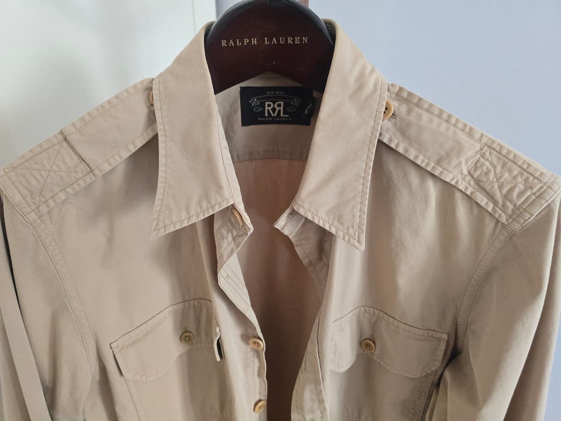 ​[RRL] 더블알엘 치노 오피서 워크 셔츠 (M) 상품이미지4