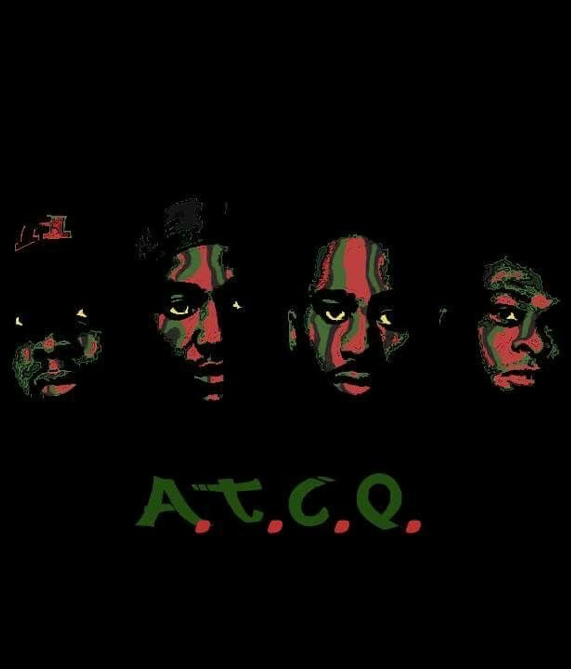 A Tribe Called Quest 머천 ATCQ 그래픽 한정판 스냅백 상품이미지10