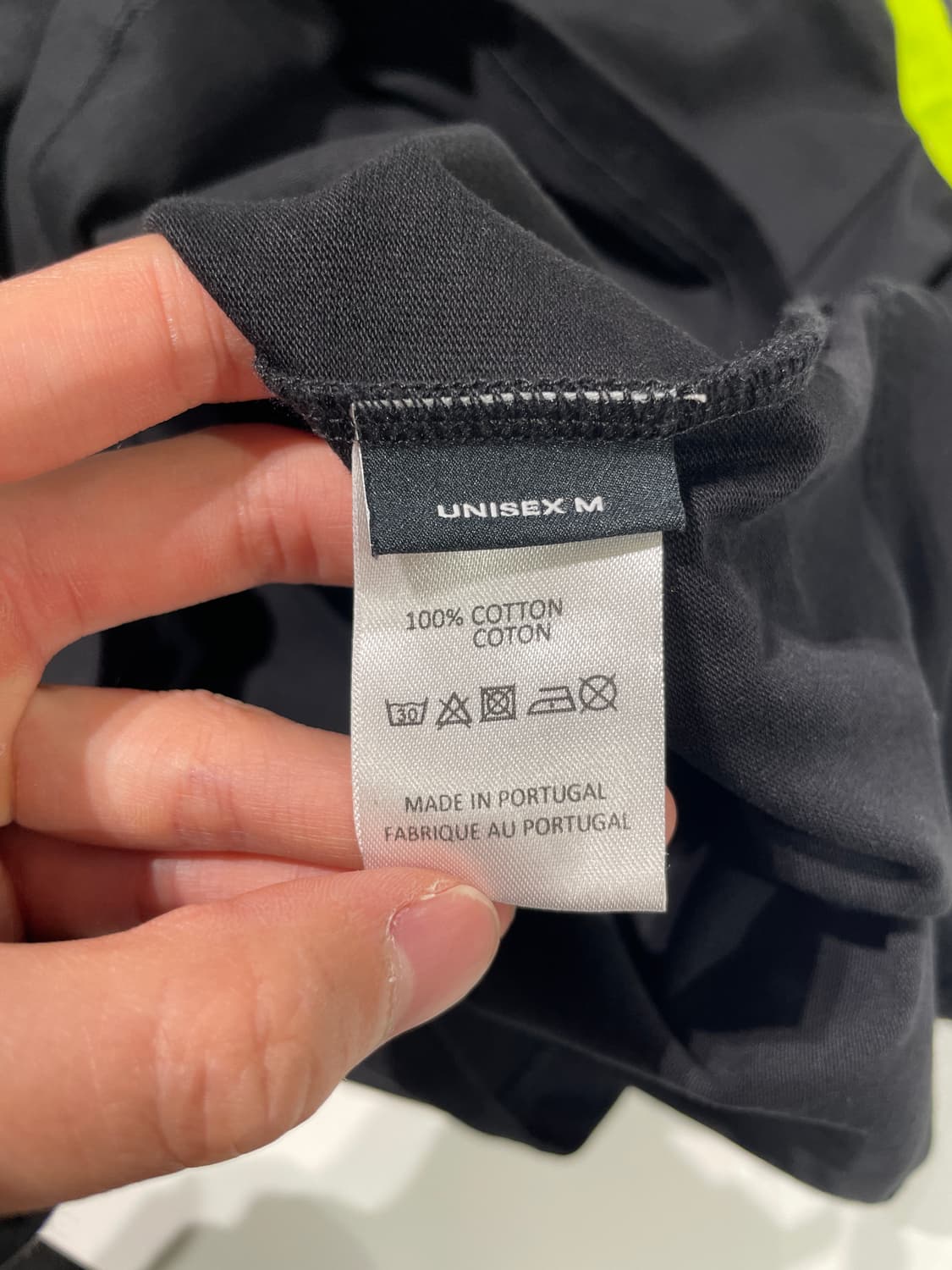 와이 프로젝트 21S/S 블랙 라임 클립 숄더 하프티 상품이미지8