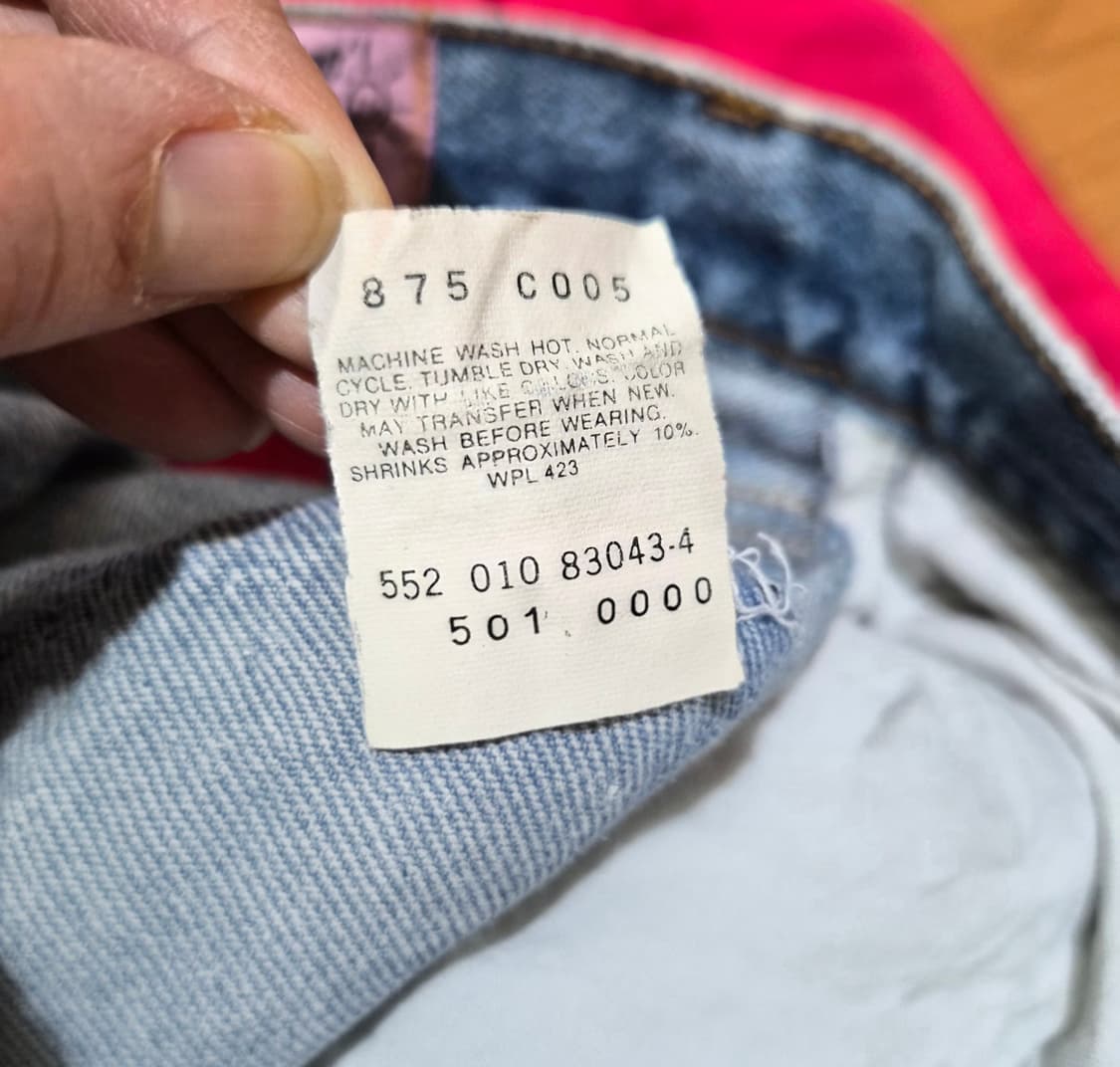 리바이스 501 리메이크 스커트 상품이미지7