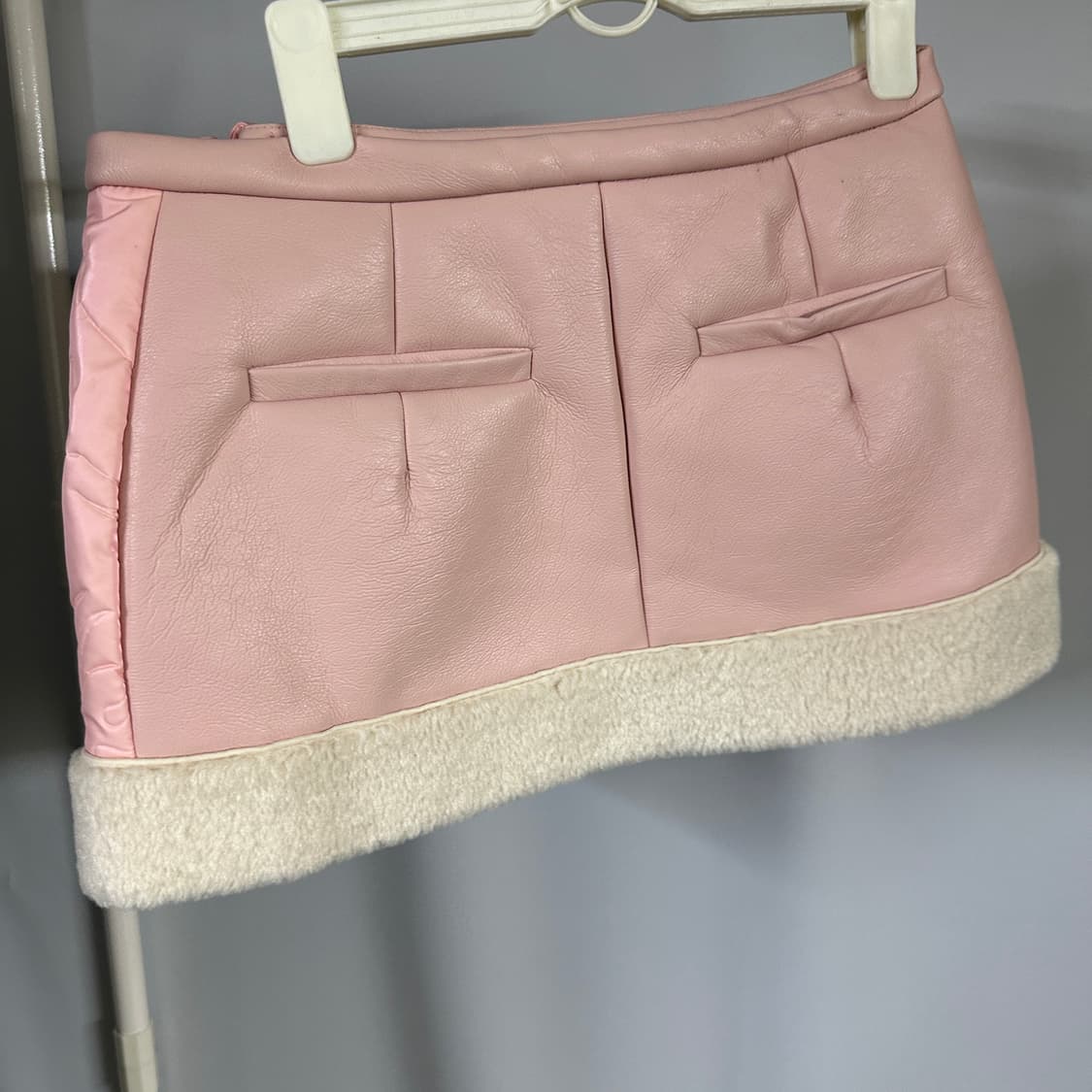 펑첸왕 퀼트 미니스커트 상품이미지2