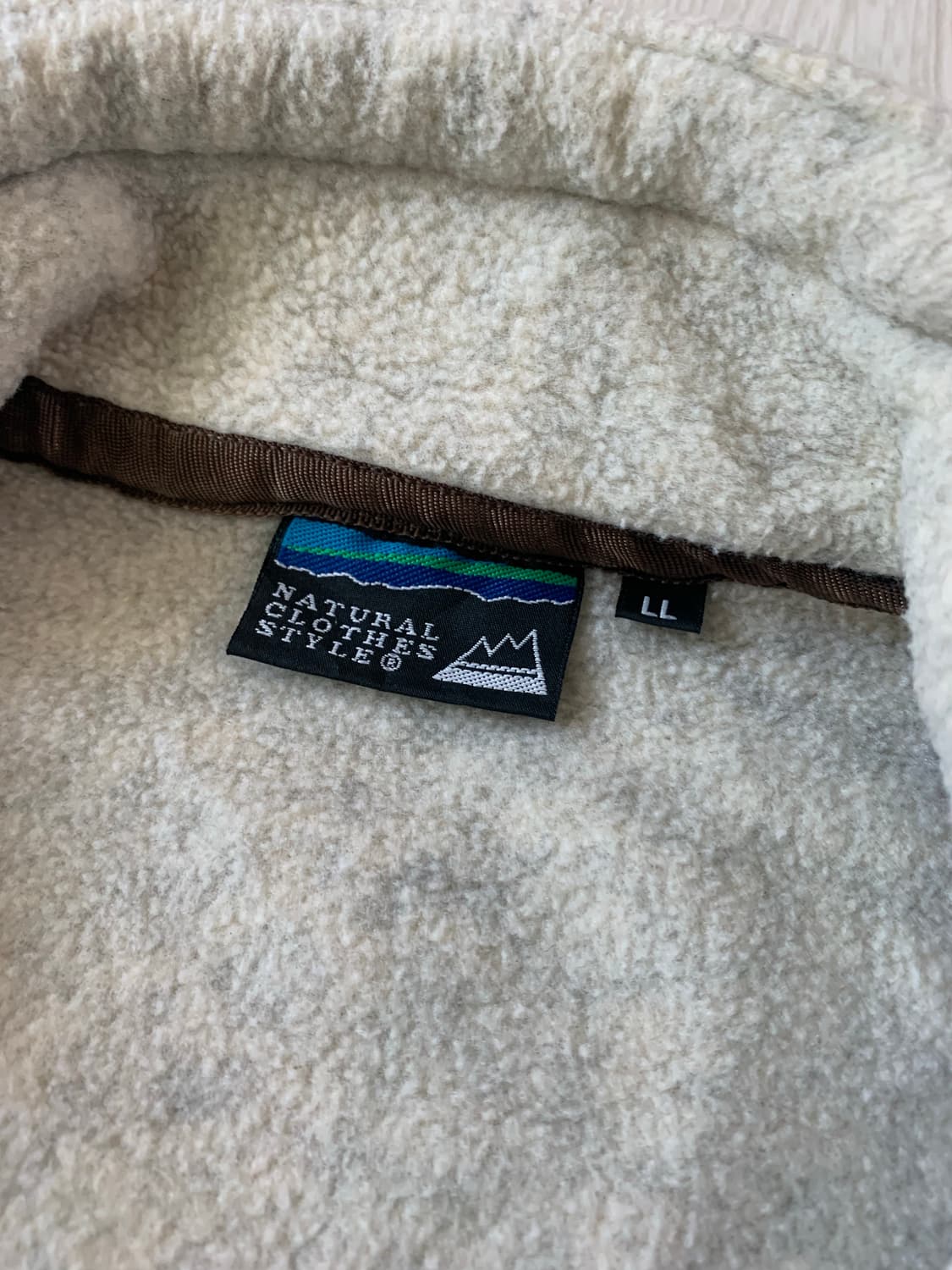 NATURAL CLOTHES STYLE 폴라텍 플리스 자켓 상품이미지2