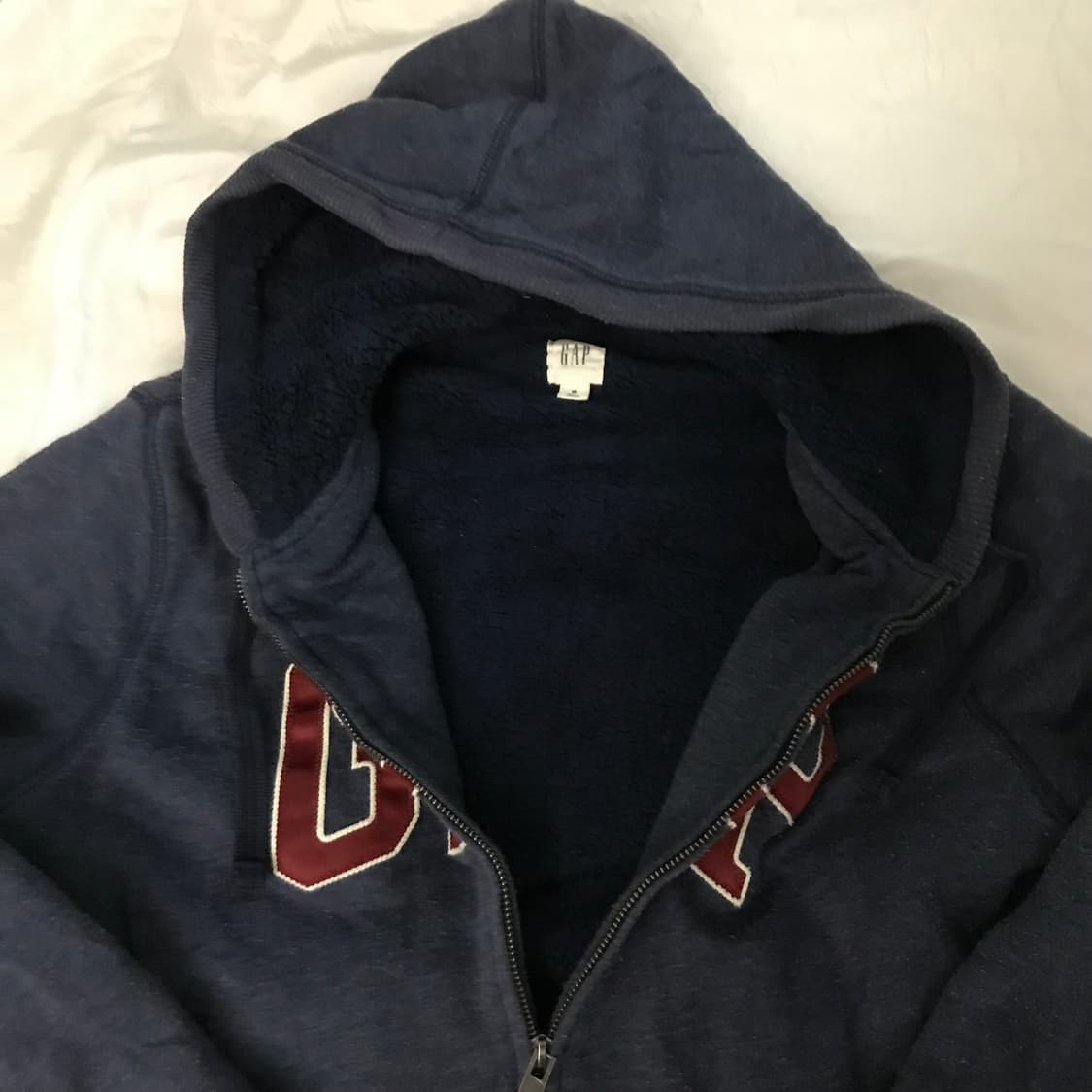 GAP 갭 포도 양털 후드집업 상품이미지4