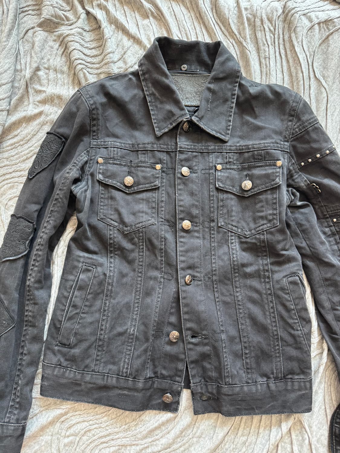 “Midas” stud denim jacket 상품이미지2
