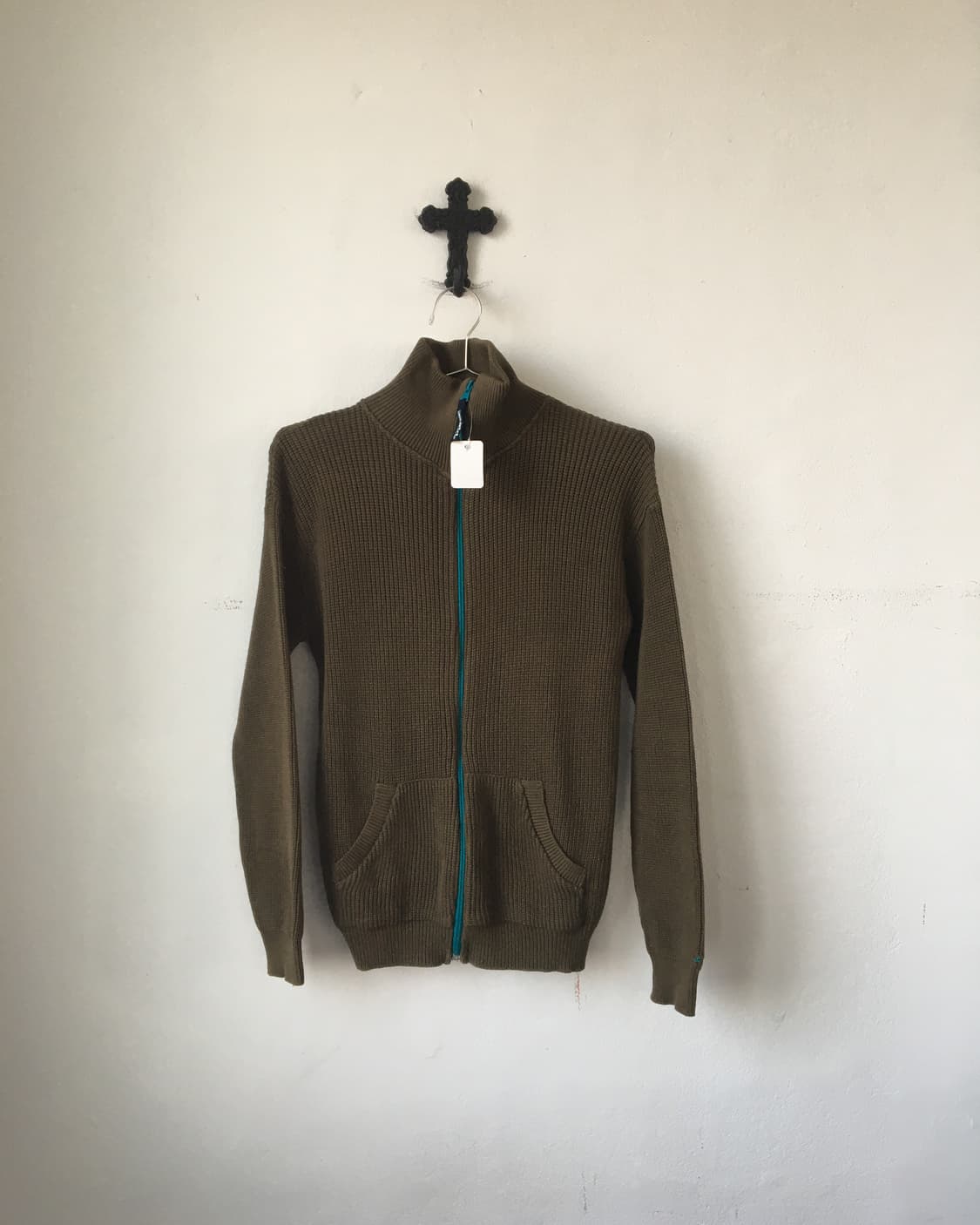 X girl knit zip up 상품이미지2