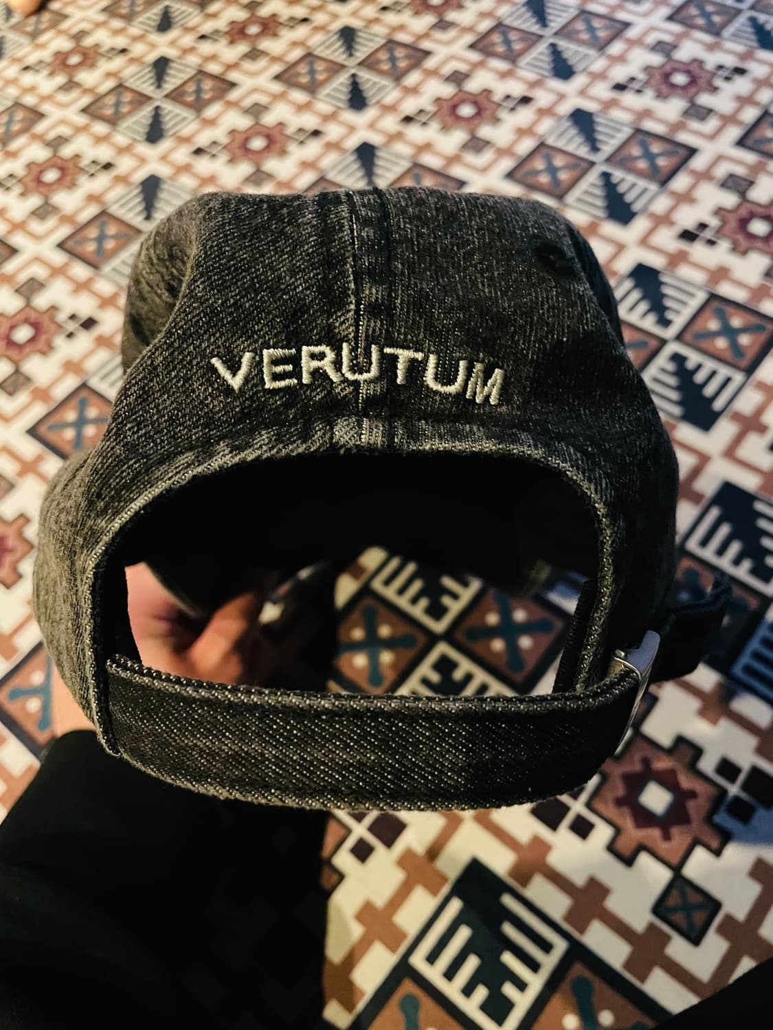 베루툼 데님 볼캡 모자 상품이미지3