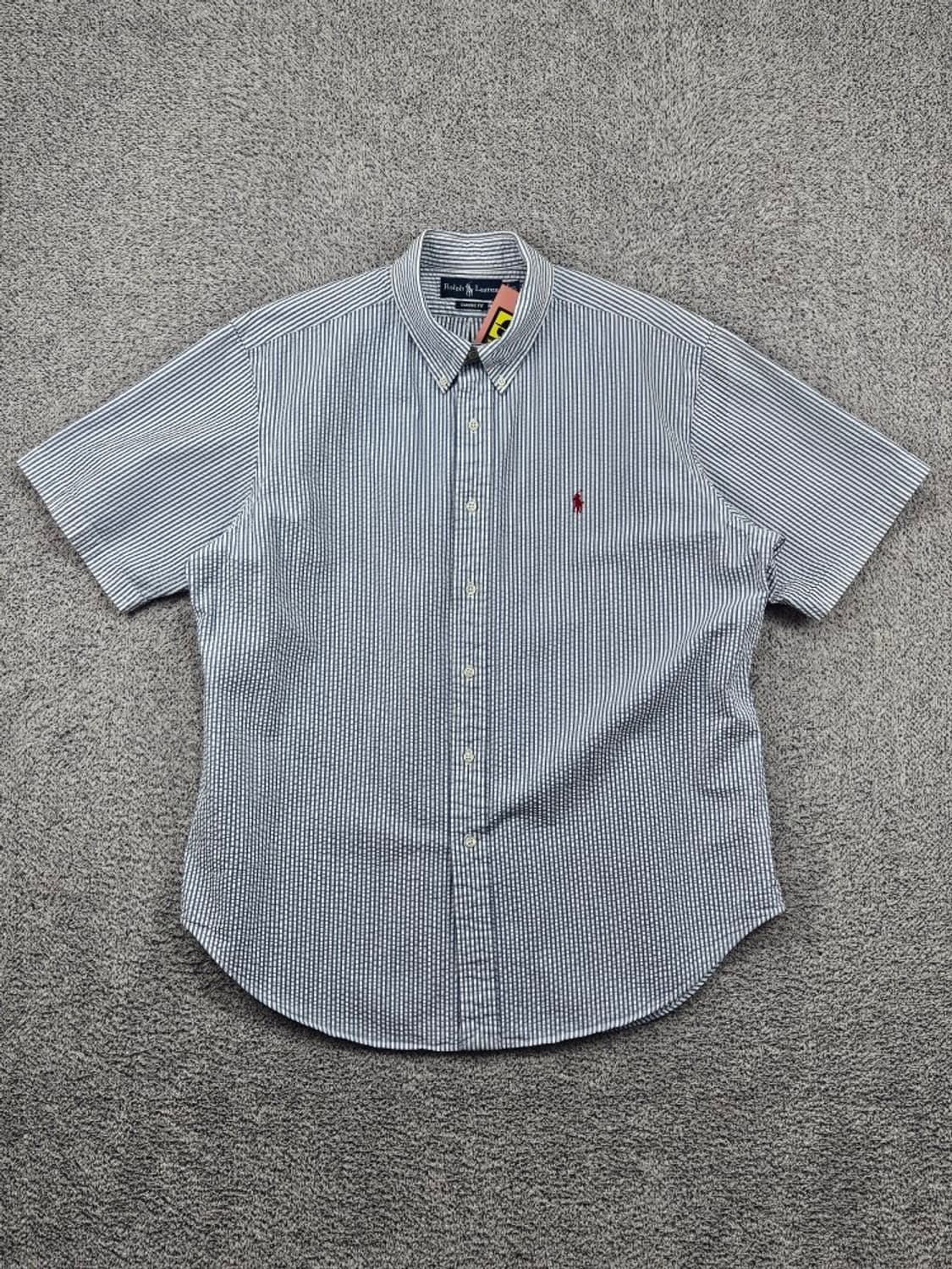 폴로랄프로렌 시어서커 스트라이프 반팔 셔츠 ( XL ) / 11854 상품이미지2