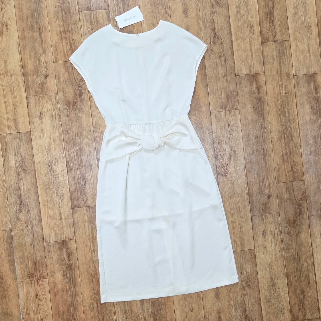 스프링크로커스(springcrocus) 리본 원피스 새상품 상품이미지5