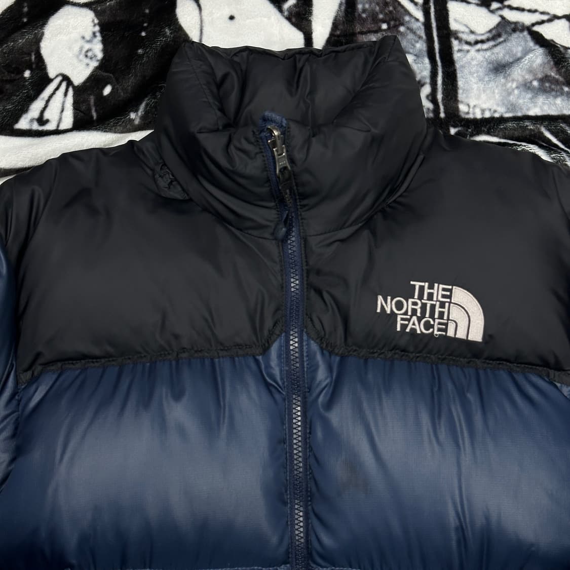 노스페이스 곤색 700 구형 눕시다운패딩 상품이미지3