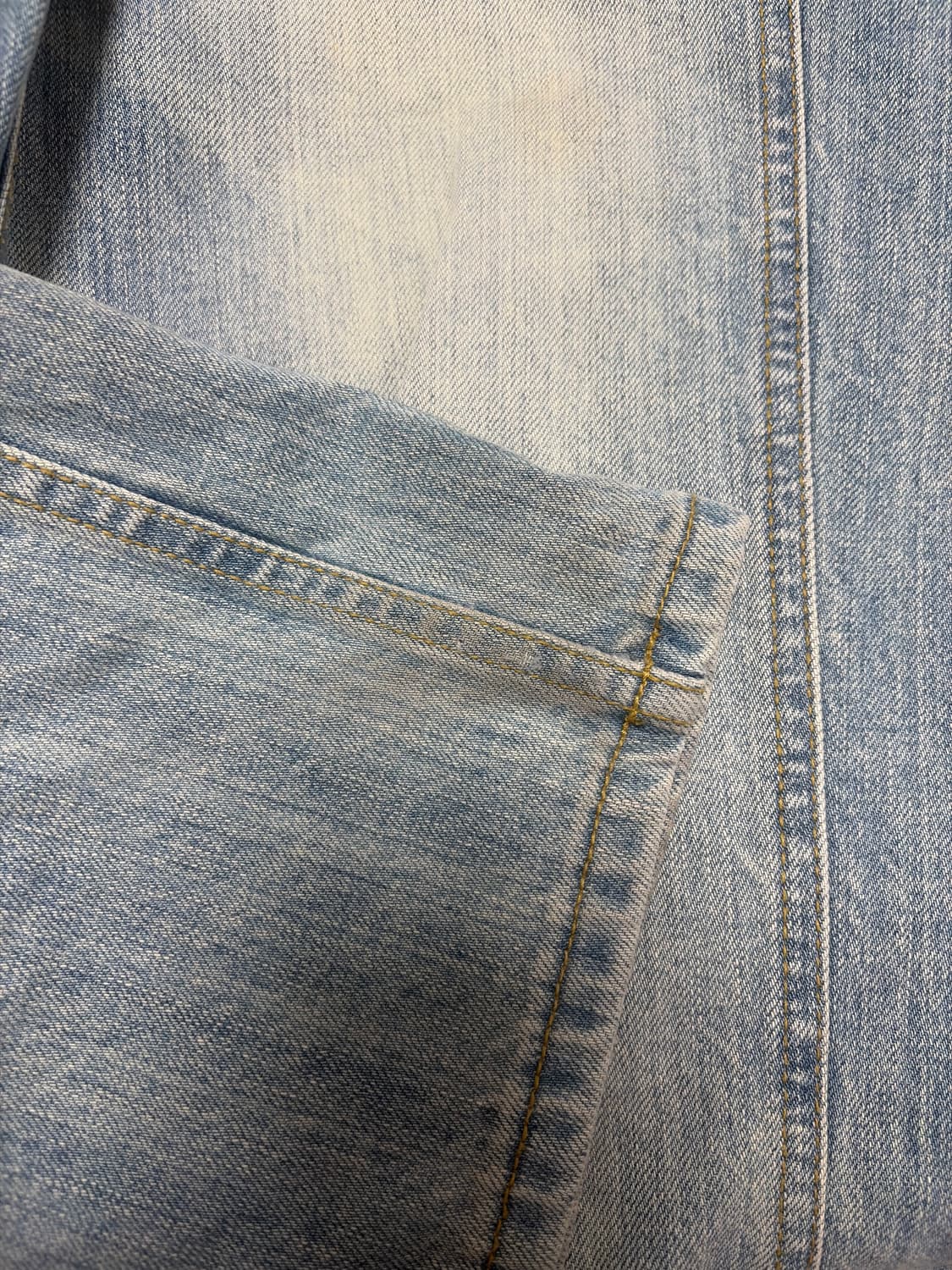 파사드패턴 클래식데님 fade indigo xs 상품이미지3